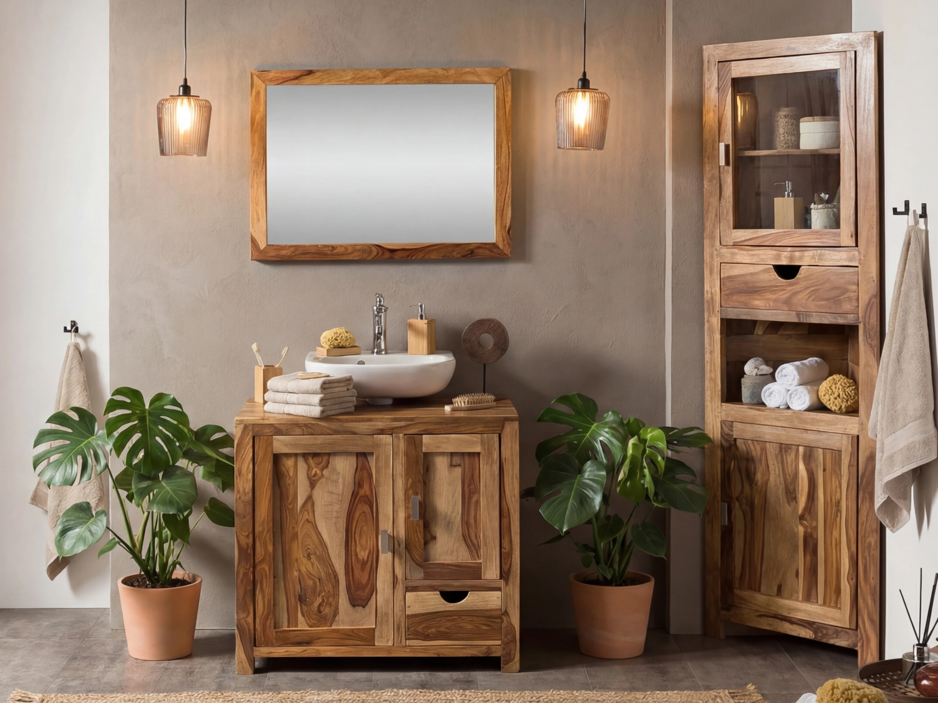 Waschtisch Laros Akazie - 80cm