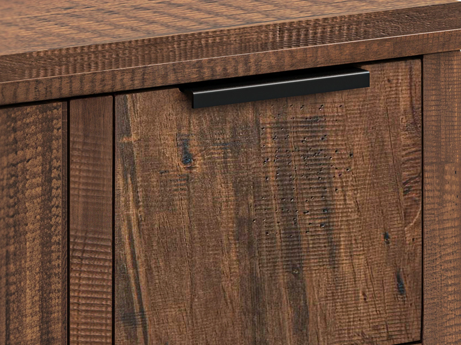 Massivholzmöbel Sydney aus Pinie, helles Naturholz mit sichtbarer Maserung, skandinavisch-minimalistisches Design