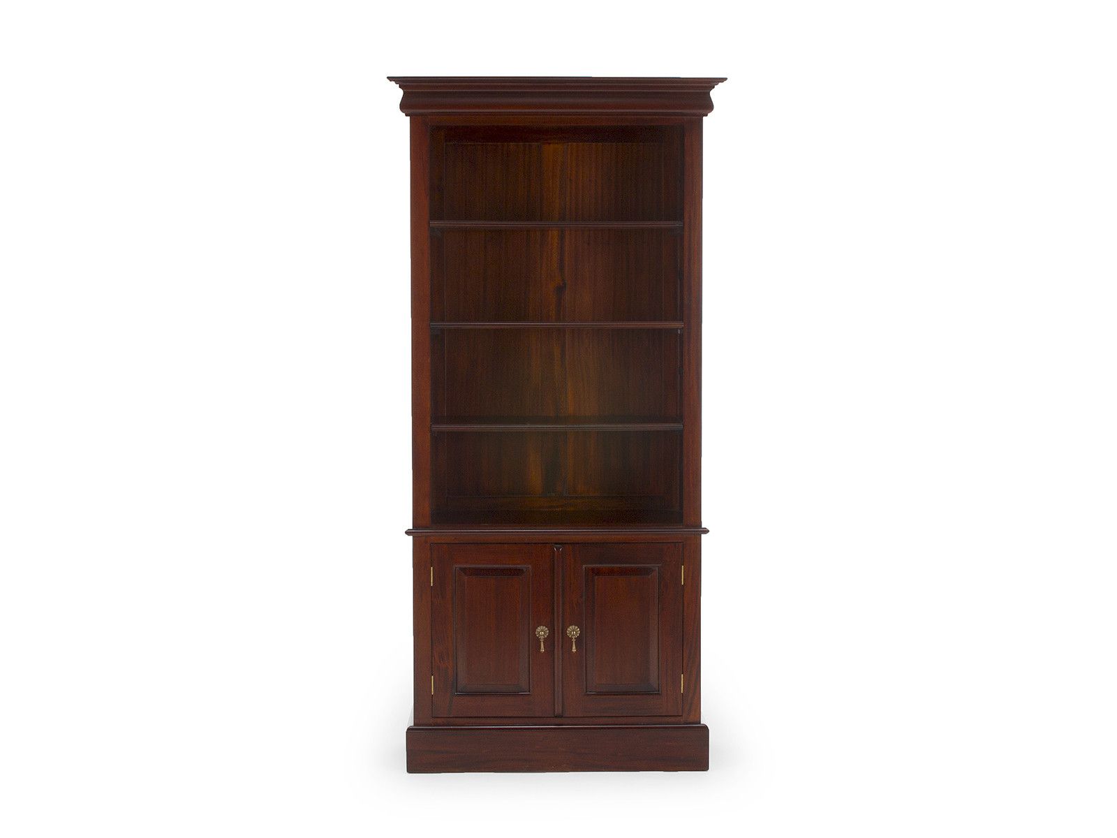 Bücherregal Cambridge III Holz - Mahagoni 90x182x40