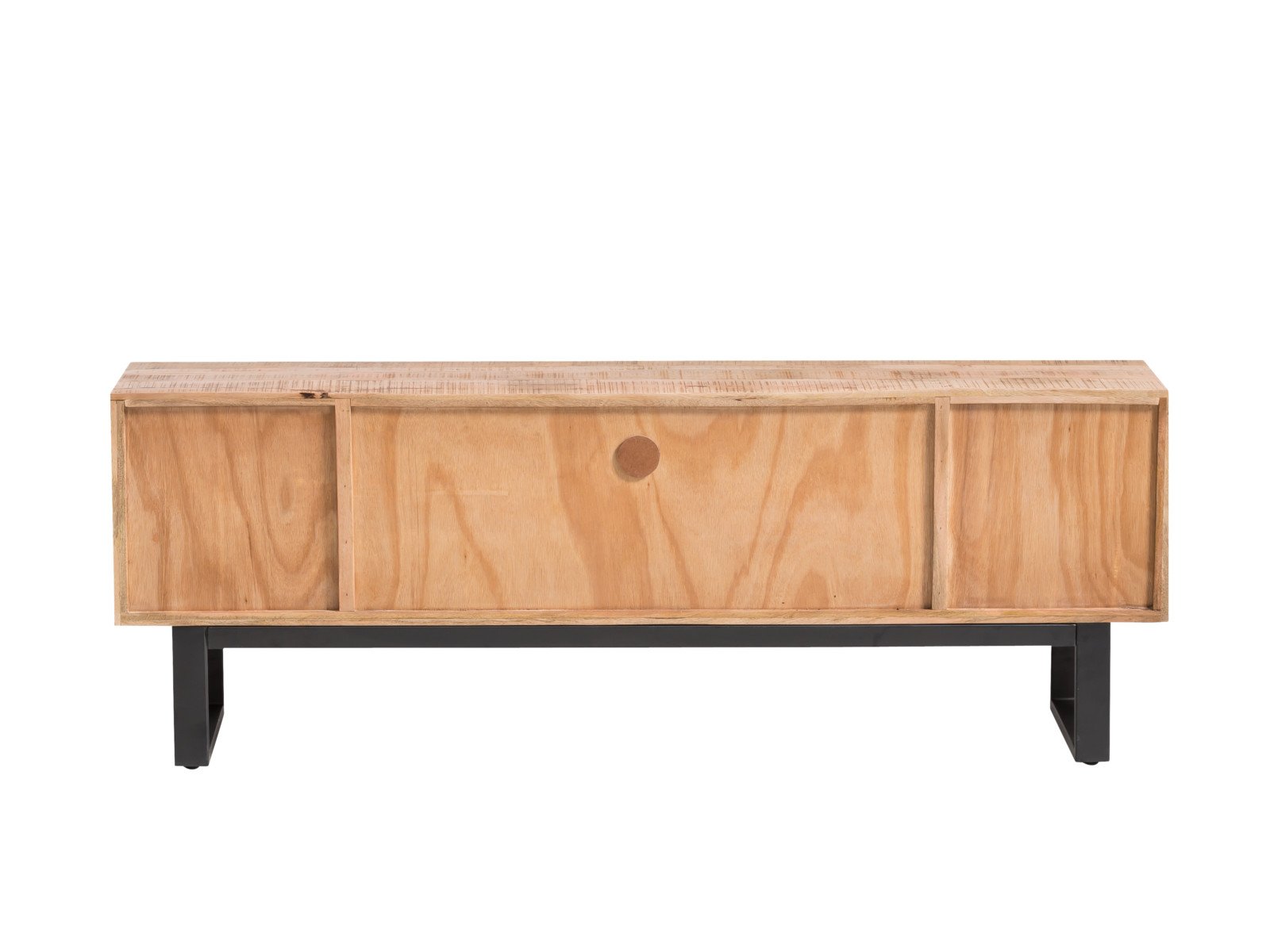 TV-Bank Greenland Holz - Mango 180x65x45 Rückansicht