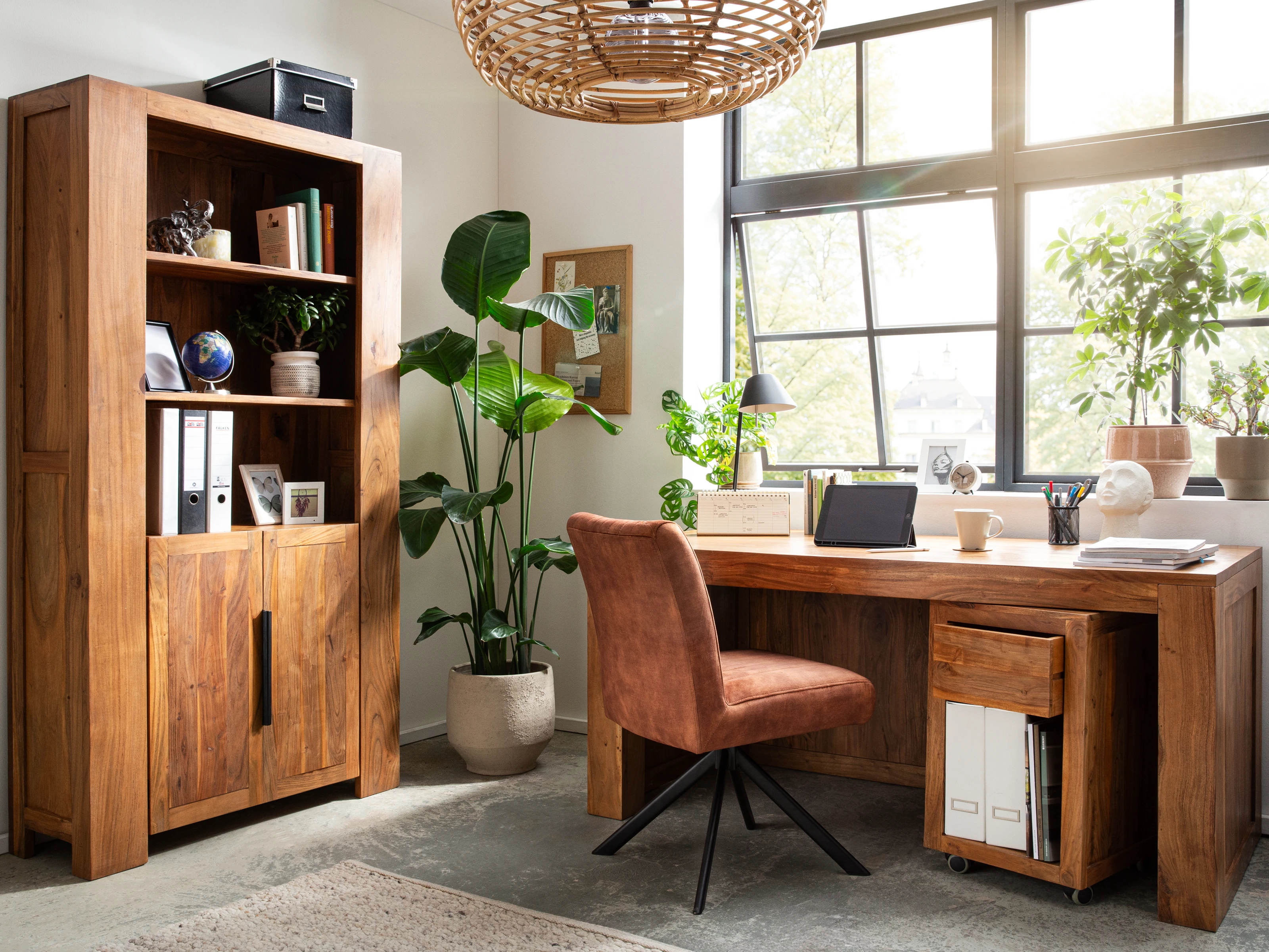 Bücherregal Osbon Schreibtisch Rollcontainer Osbon