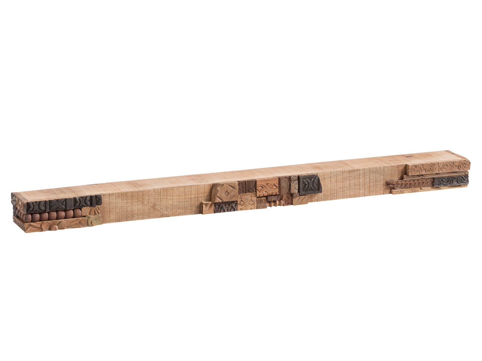 Wandboard Greenland 160cm Wandboard Greenland 160cm Holz - Mango 160x10x15 Schrägansicht