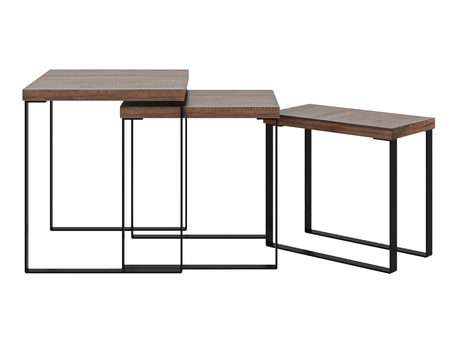 Couchtisch 3er Sydney Pinie Couchtisch 3er Sydney Pinie