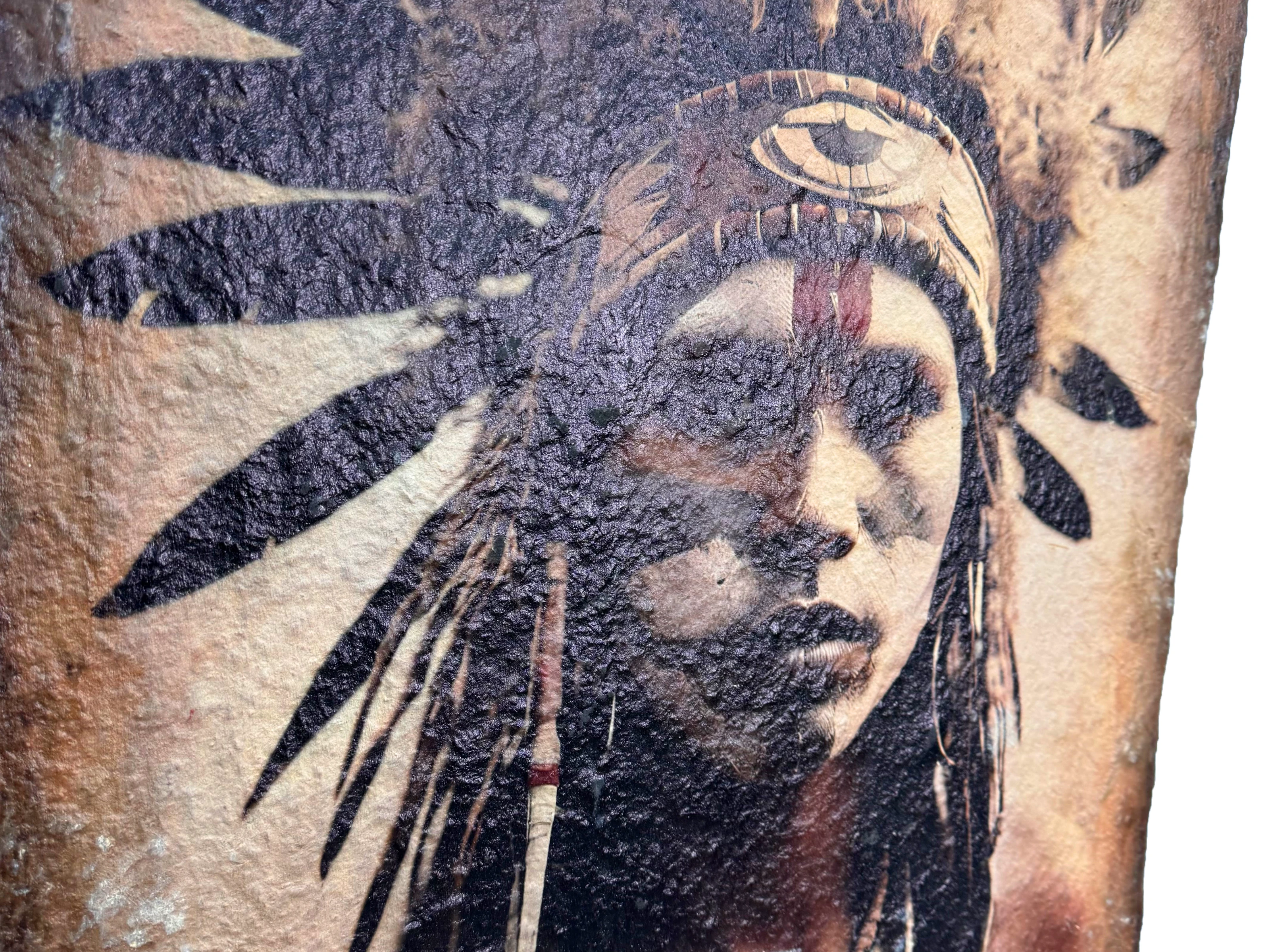 Wandbild Papiermache 60x90 - Heritage