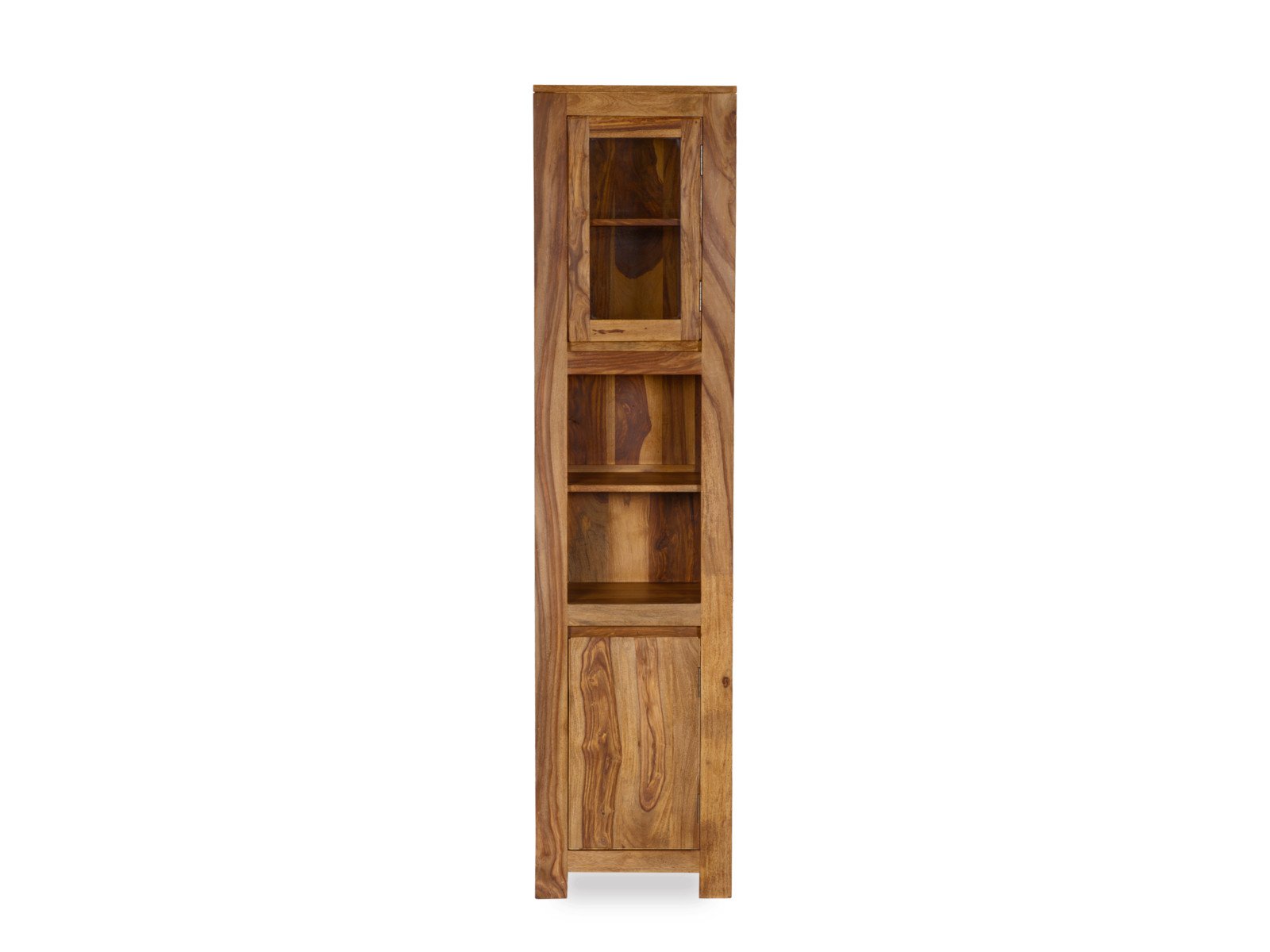 Bad Hochschrank Leeston Holz - Palisander 45x185x35