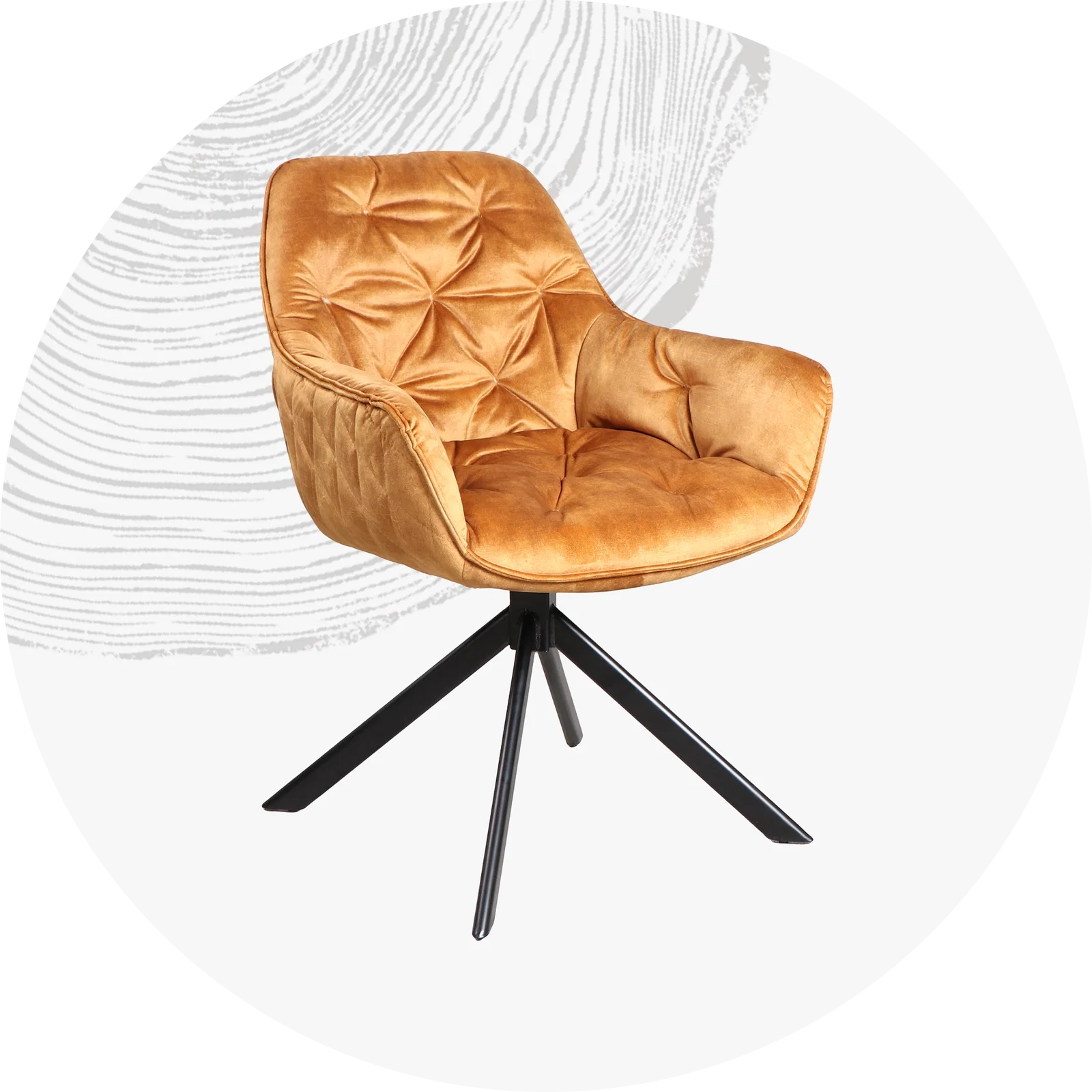 Mehrere moderne Holzstühle in heller, minimalistischer Esszimmer-Optik – klare Linien, natürliche Holzmaserung, zeitloses Design