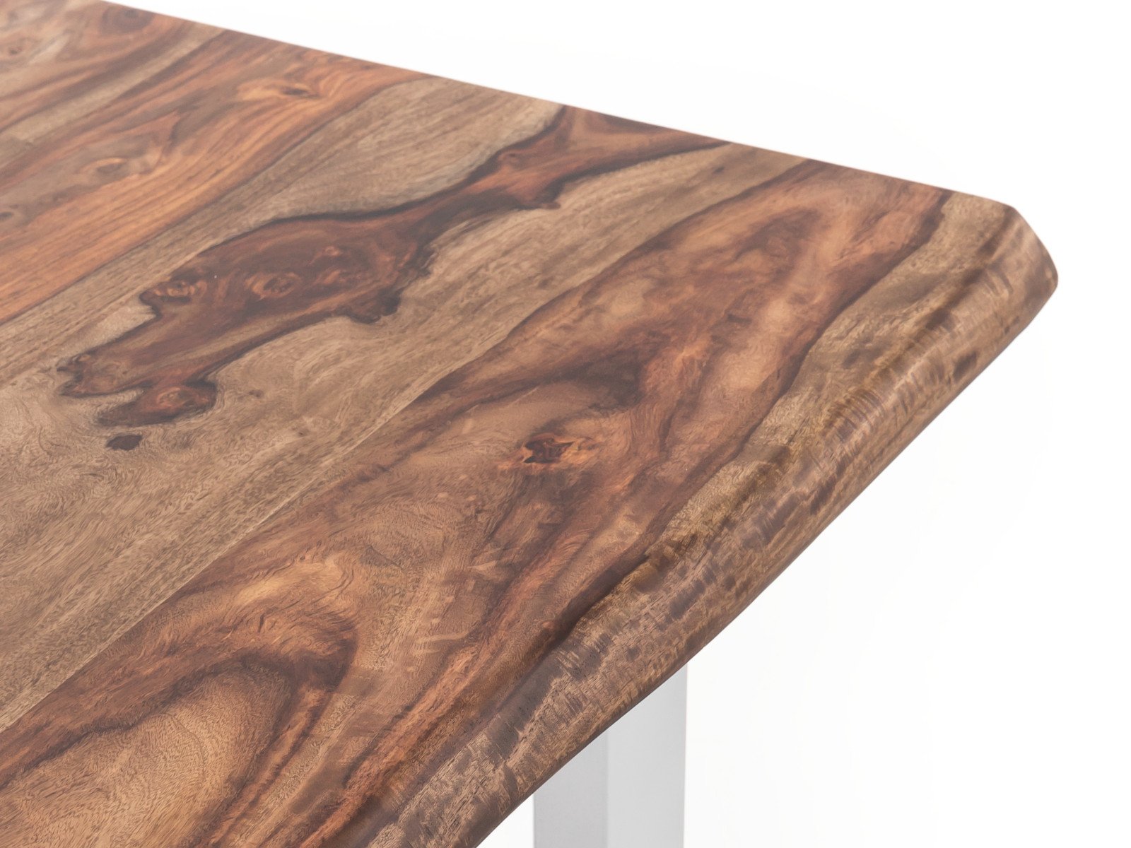 Esstisch Bullwer Palisander weiß 200x100 cm Holz - Palisander 200x75x100 Detailbild