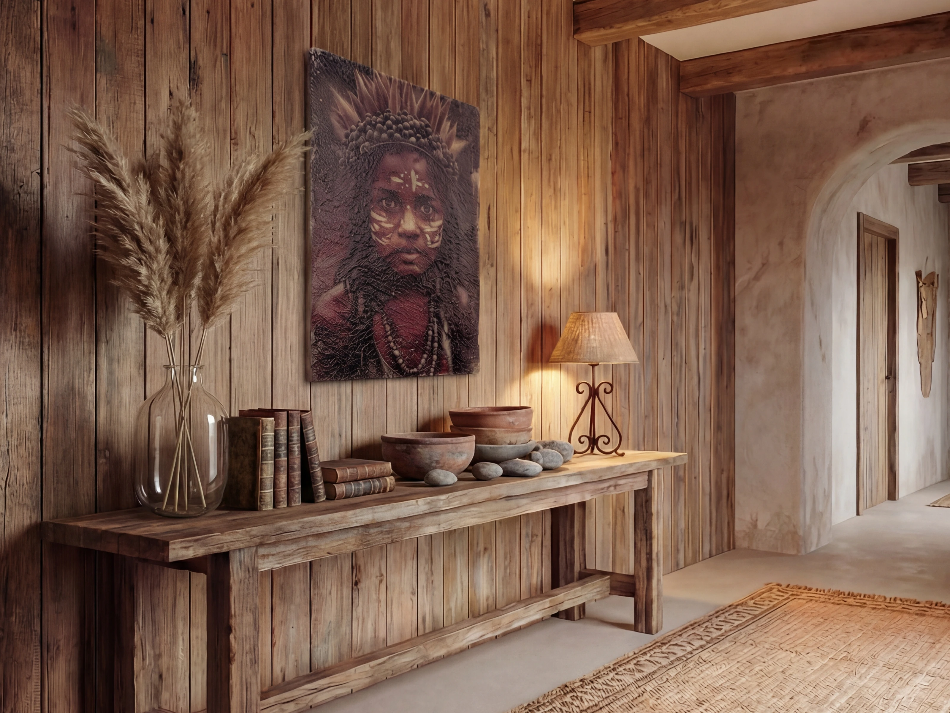 Wandbild Ethno - Spirit of Earth