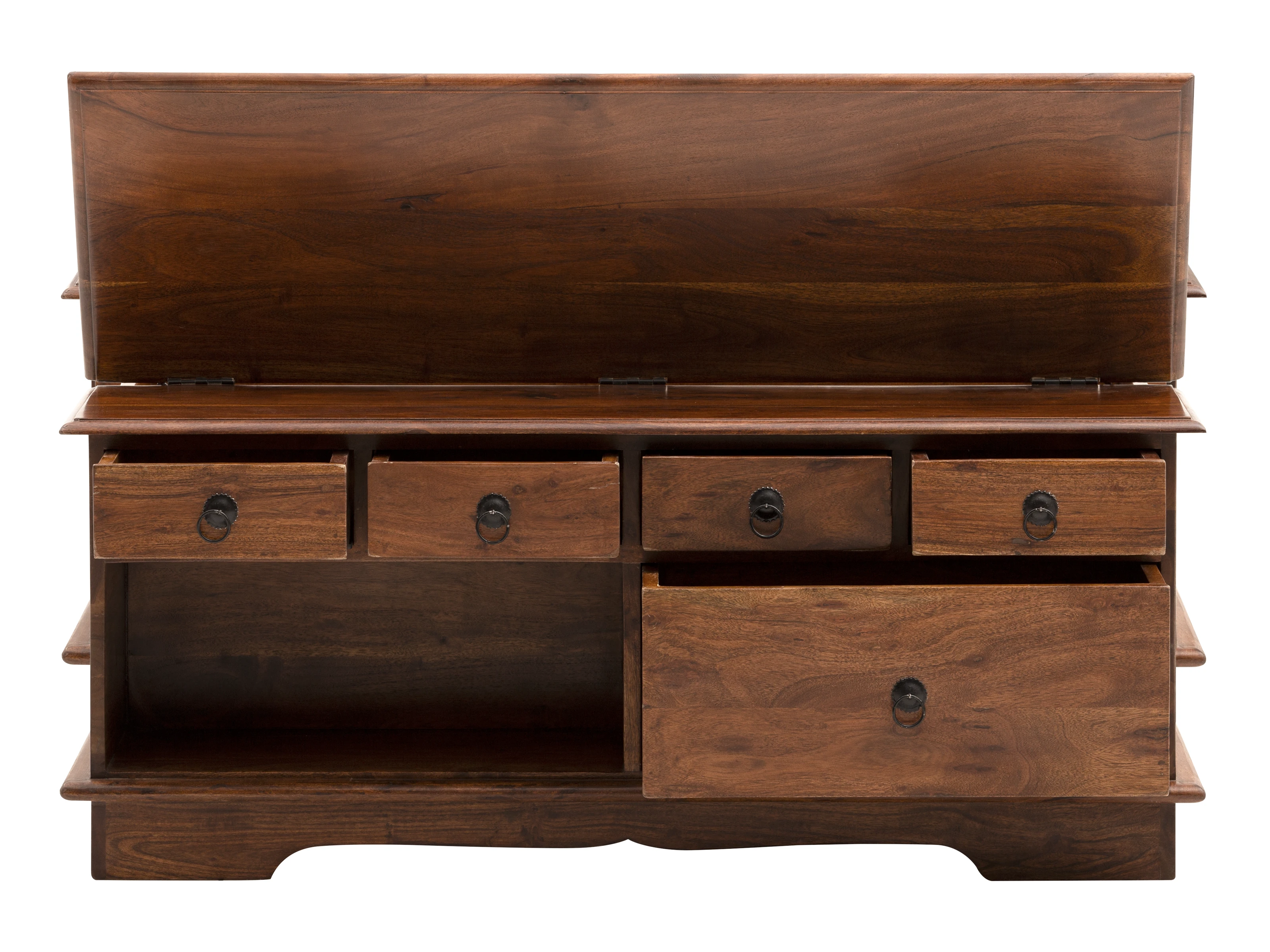 Couchtisch Truhe Merlow 110x60 Akazie