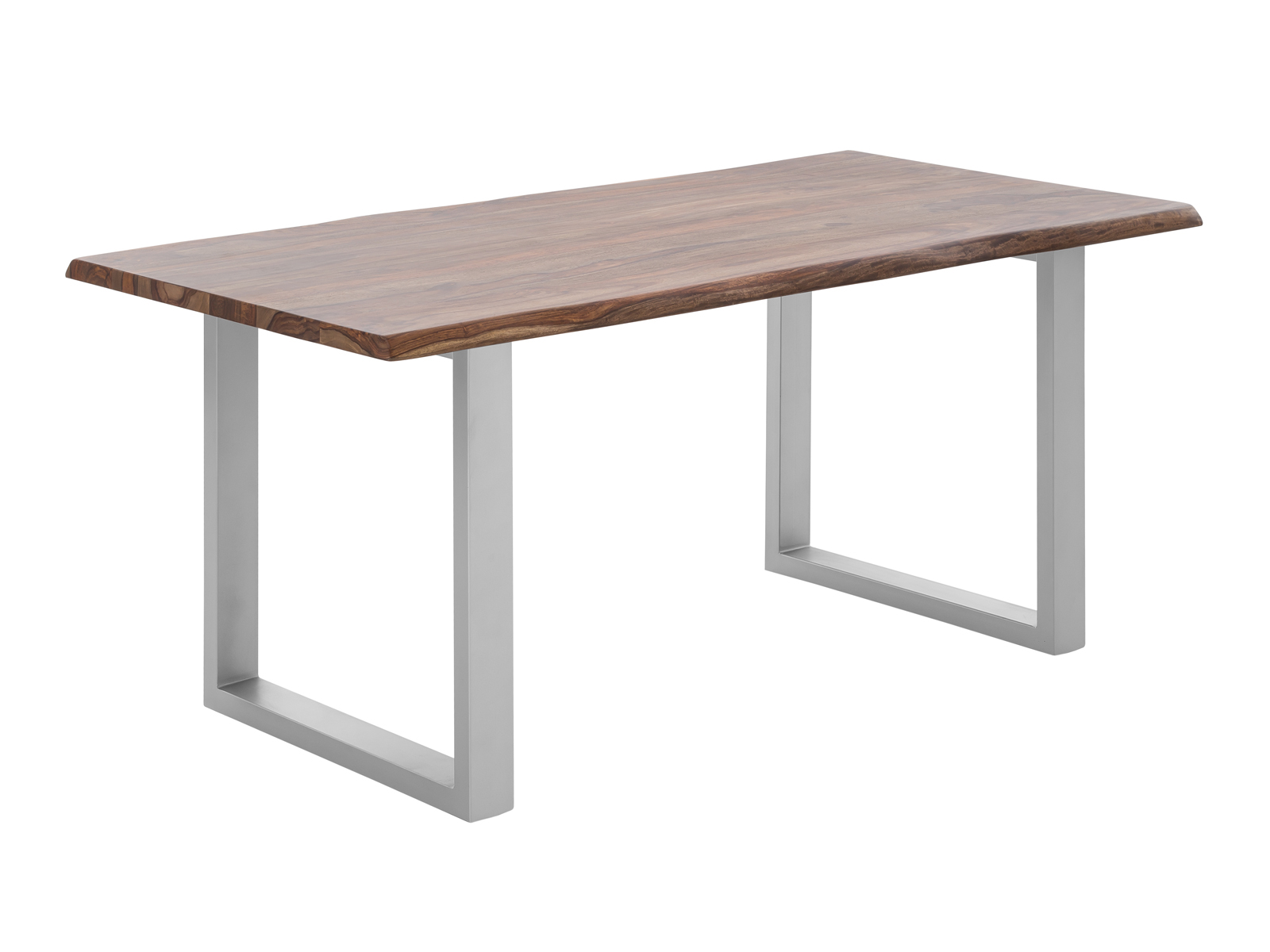 Esstisch Bullwer Palisander silberfarben