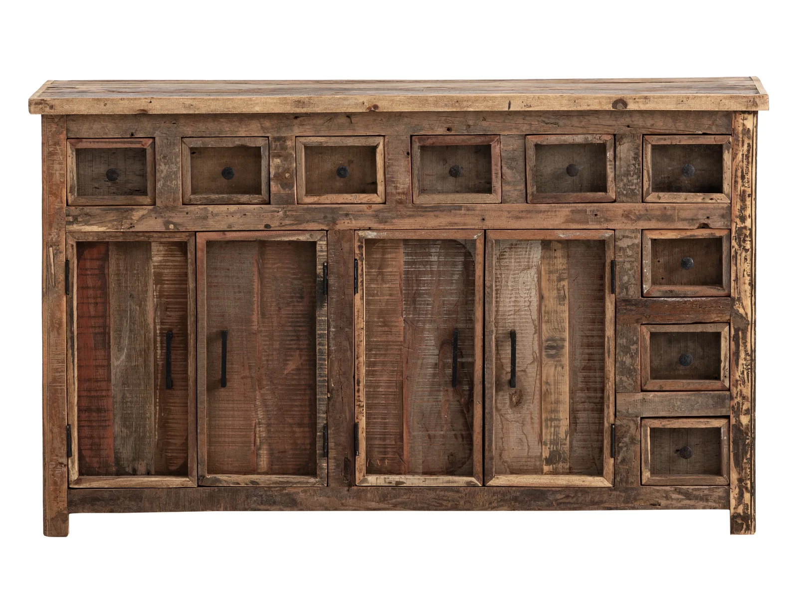 Altholz-Sideboard mit Stauraum – cool & nachhaltig