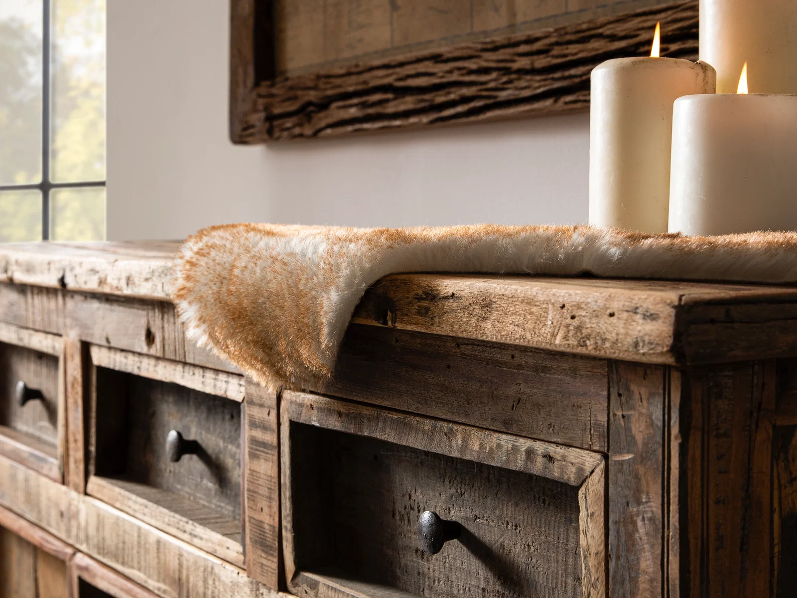 Rustikale Altholz-Kommode für dein Zuhause – Woodkings