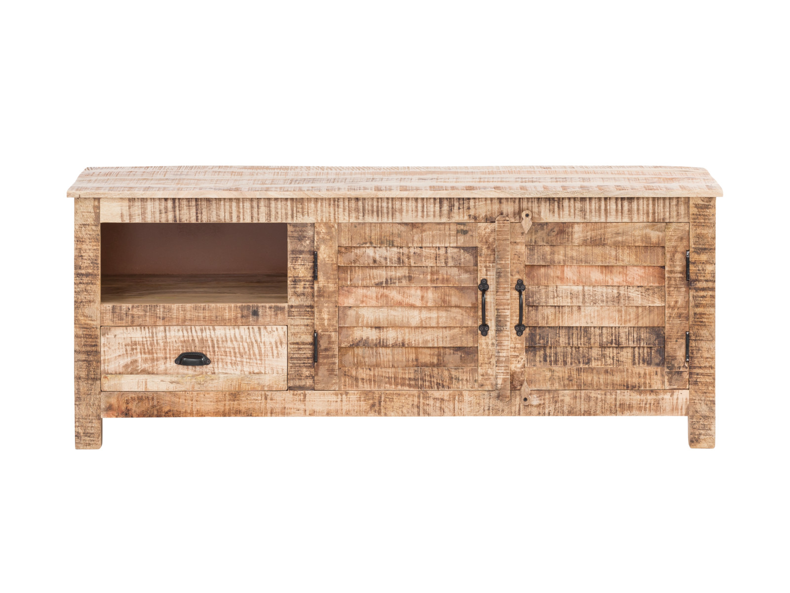 TV-Bank Caribou Holz - Mango 150x60x50