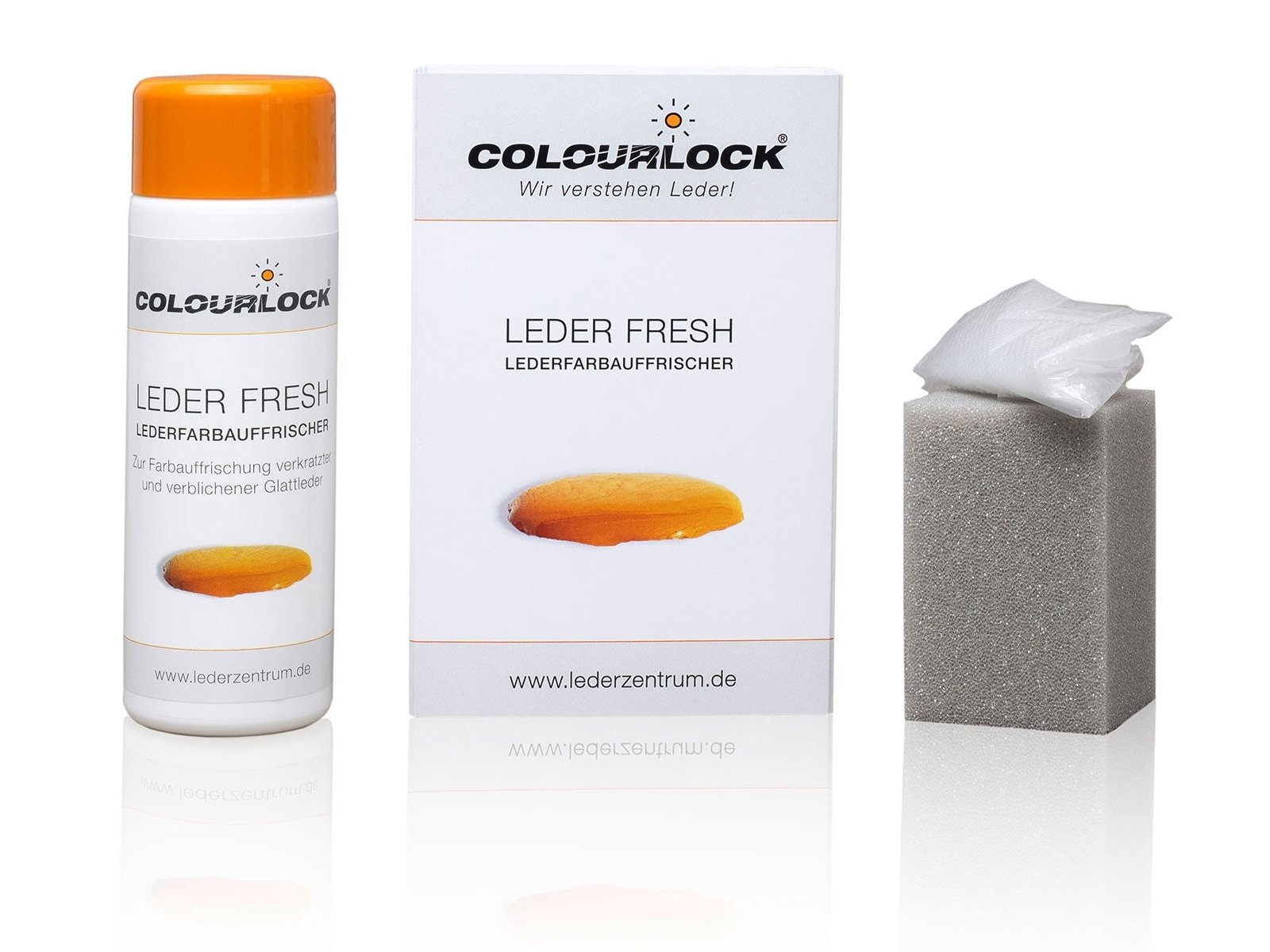 Colourlock Leder Fresh rot Colourlock Leder Fresh rot