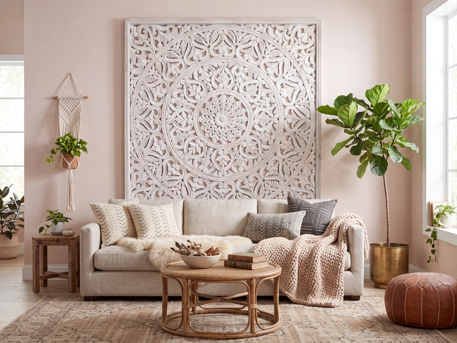 Wandbild Sambesi 150x150 cm