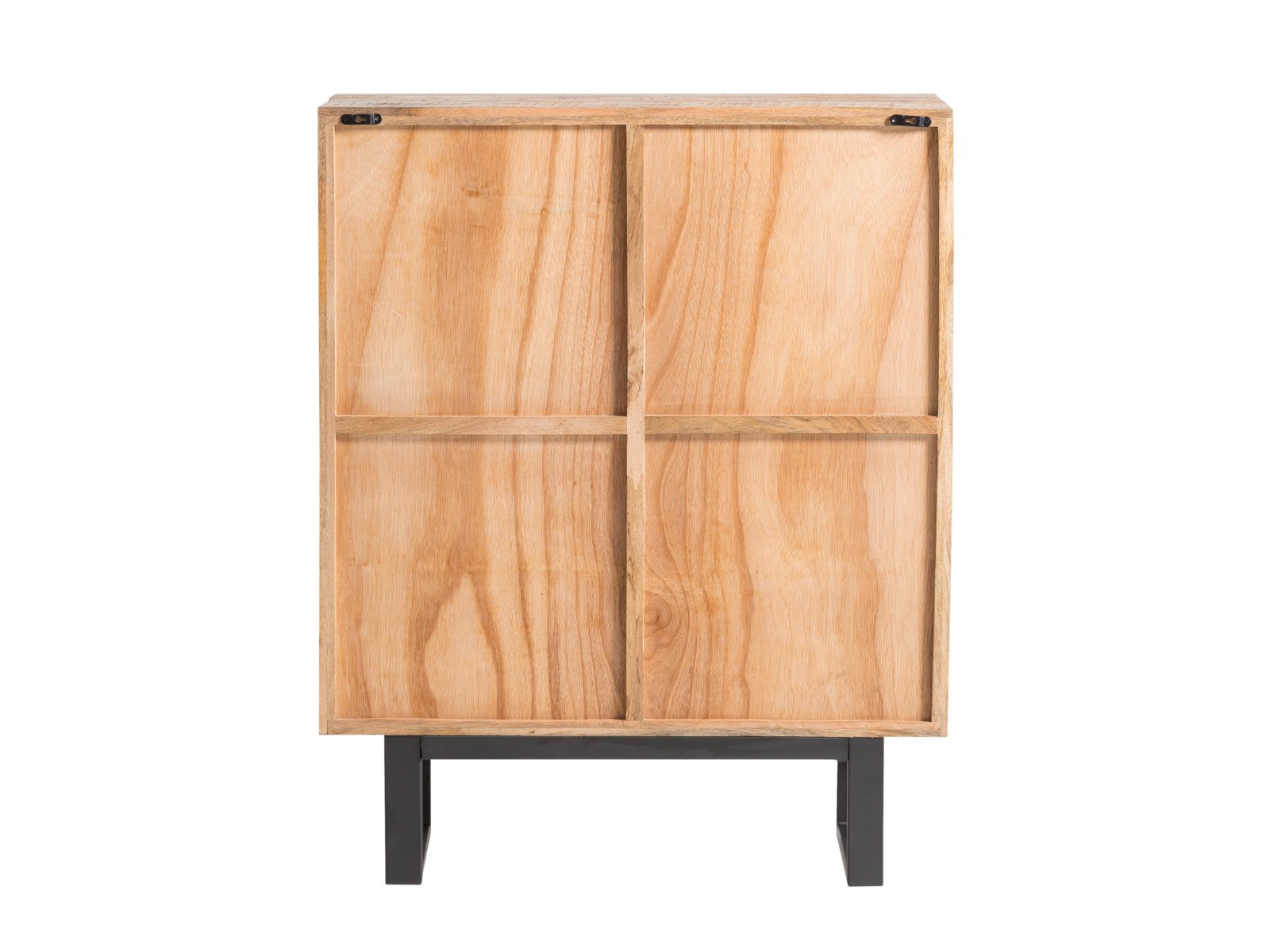 Highboard Greenland Holz - Mango 100x128x45 Rückansicht