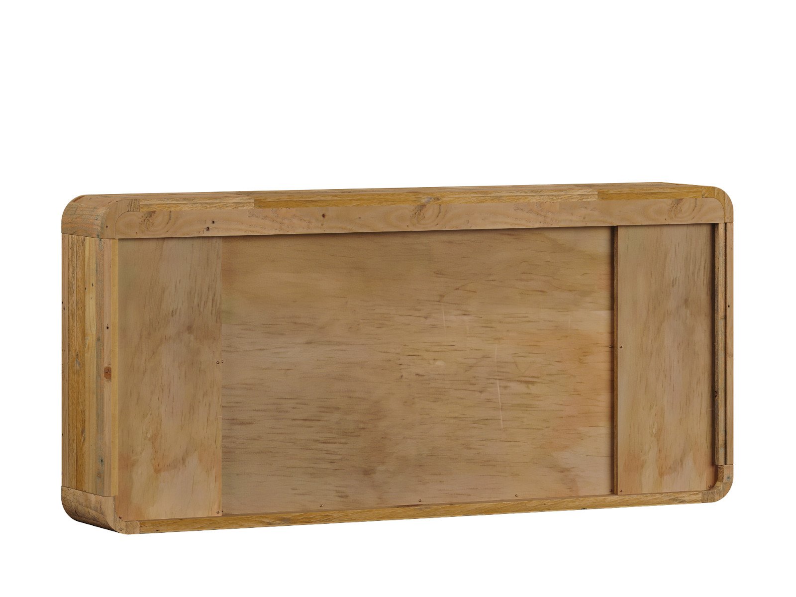 Bad Spiegel Dingle II Holz - recycelte Pinie 130x60x20 Rückansicht