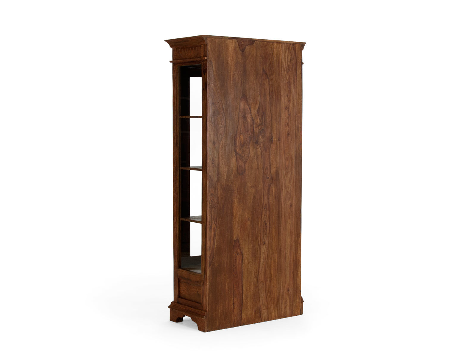 Vitrine Merlin II Holz - Palisander 90x195x45