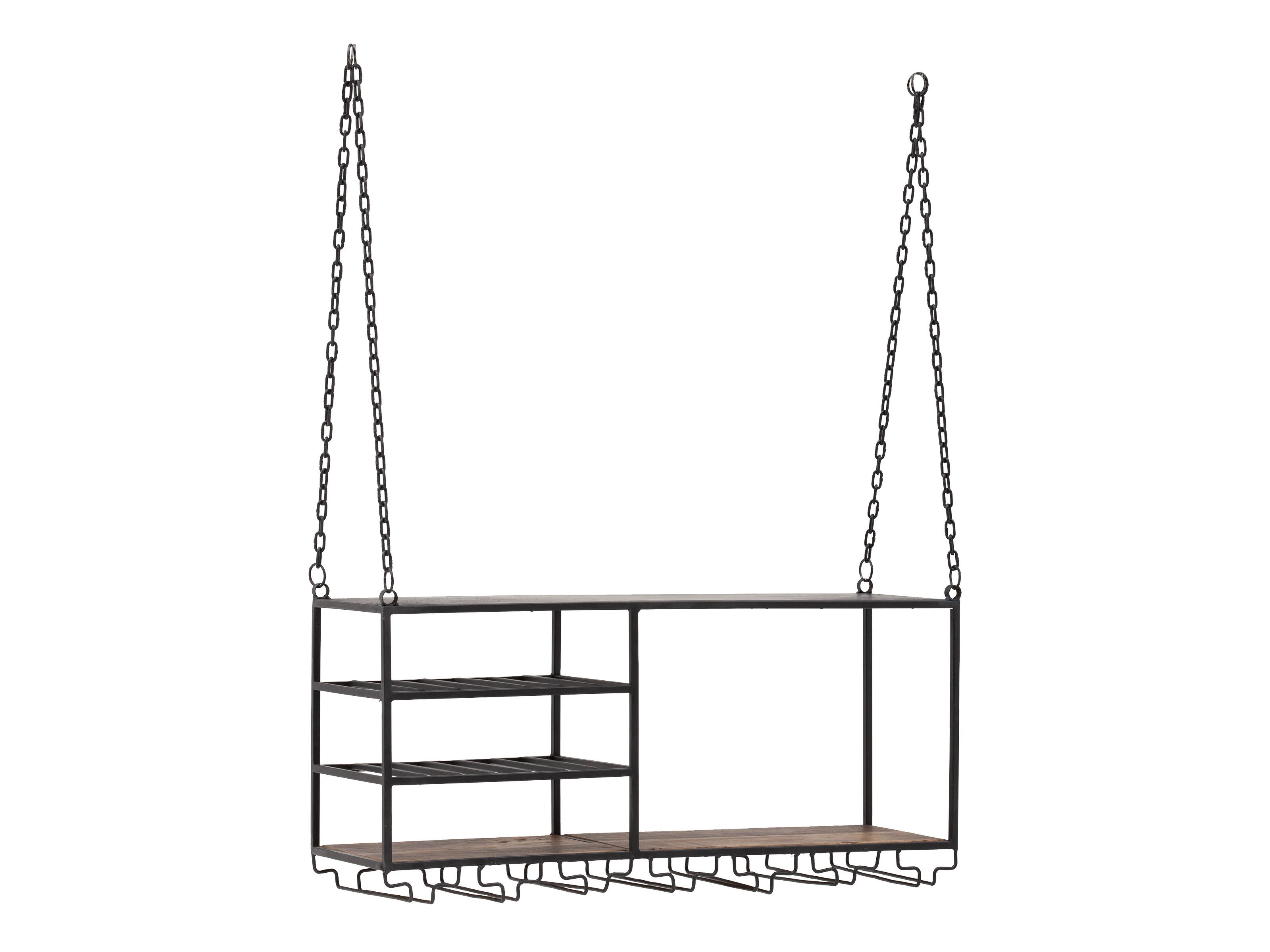 Hängeregal Aro mit Flaschenregal