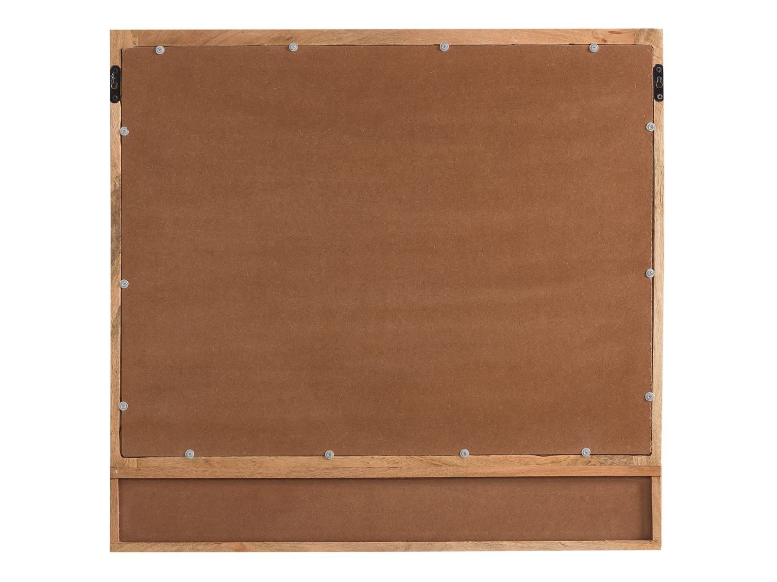 Spiegel Delhi 80x75 cm Holz - Mango 80x75x15 Rückansicht