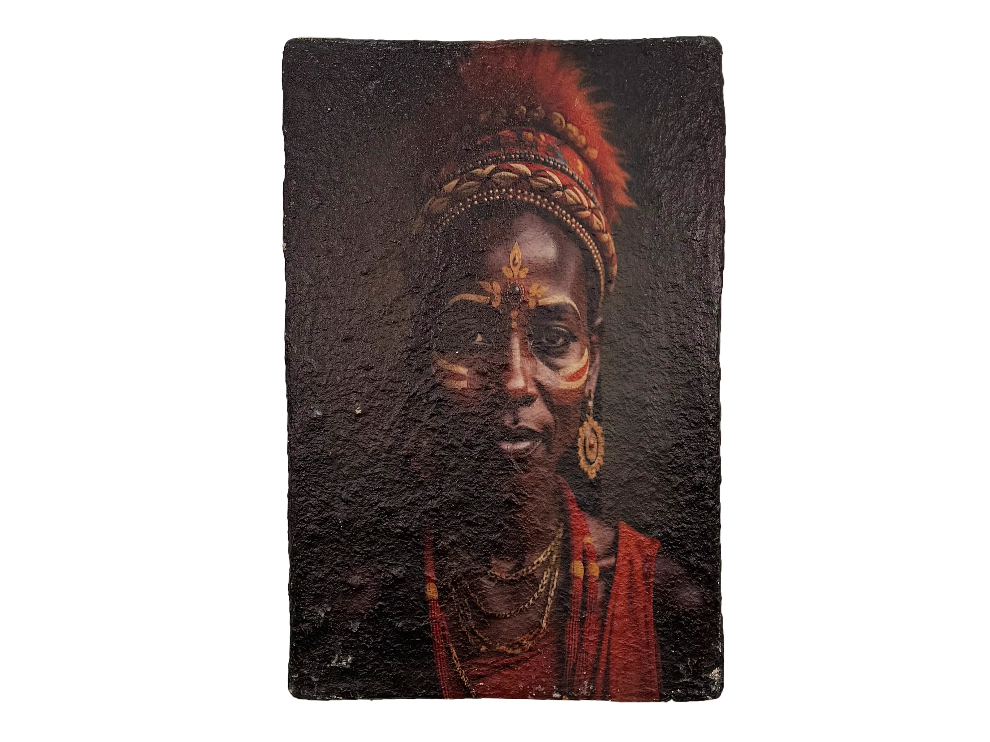 Wandbild Papiermache 60x90 - Queen of Colors