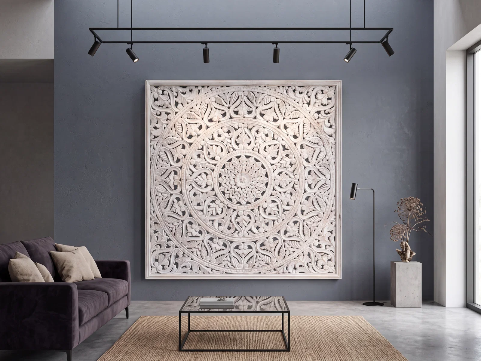 Wandbild Sambesi 150x150 cm