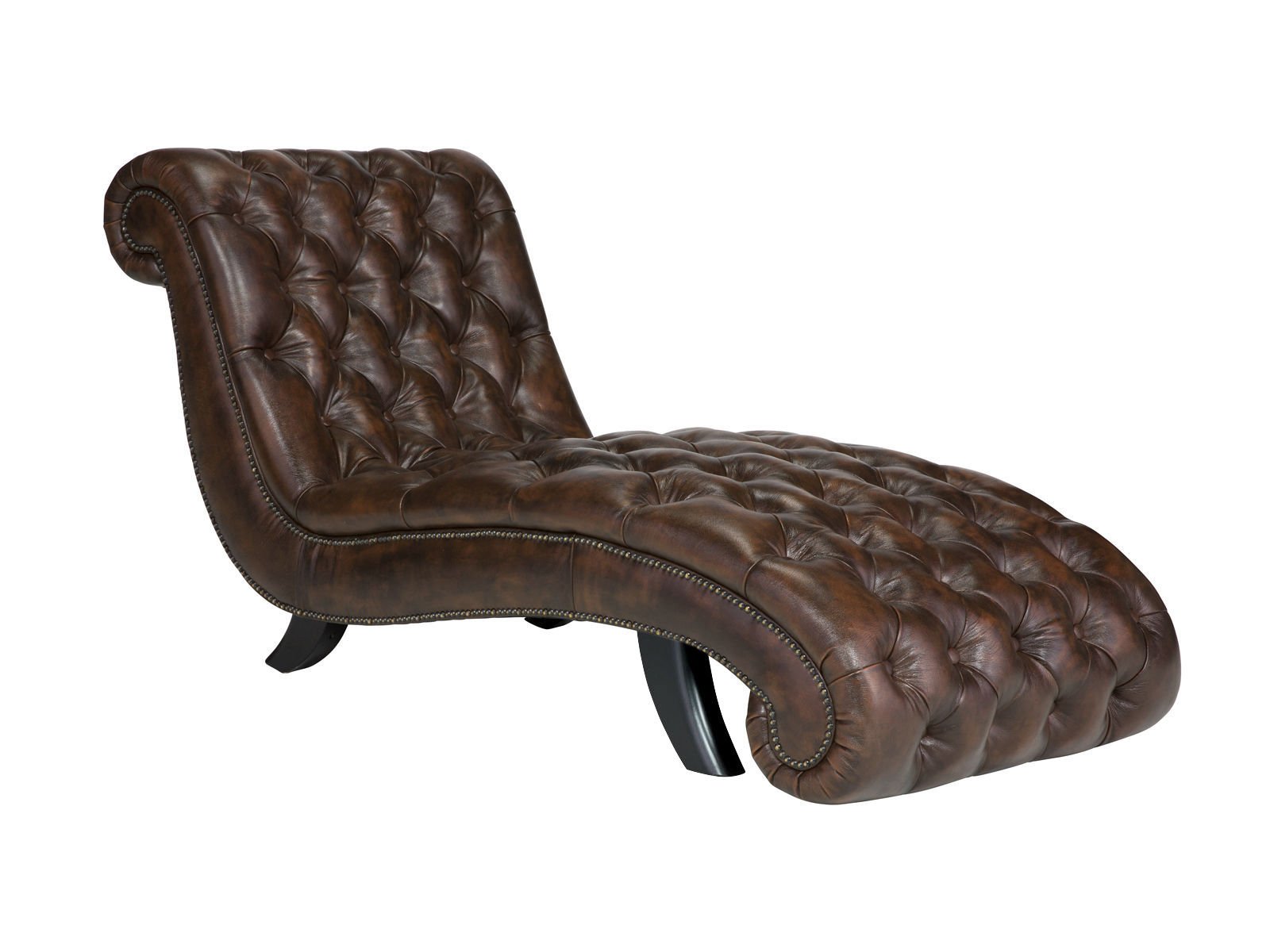 Chaiselongue Chesterfield Bedford antik braun Chaiselongue Chesterfield Bedford antik braun