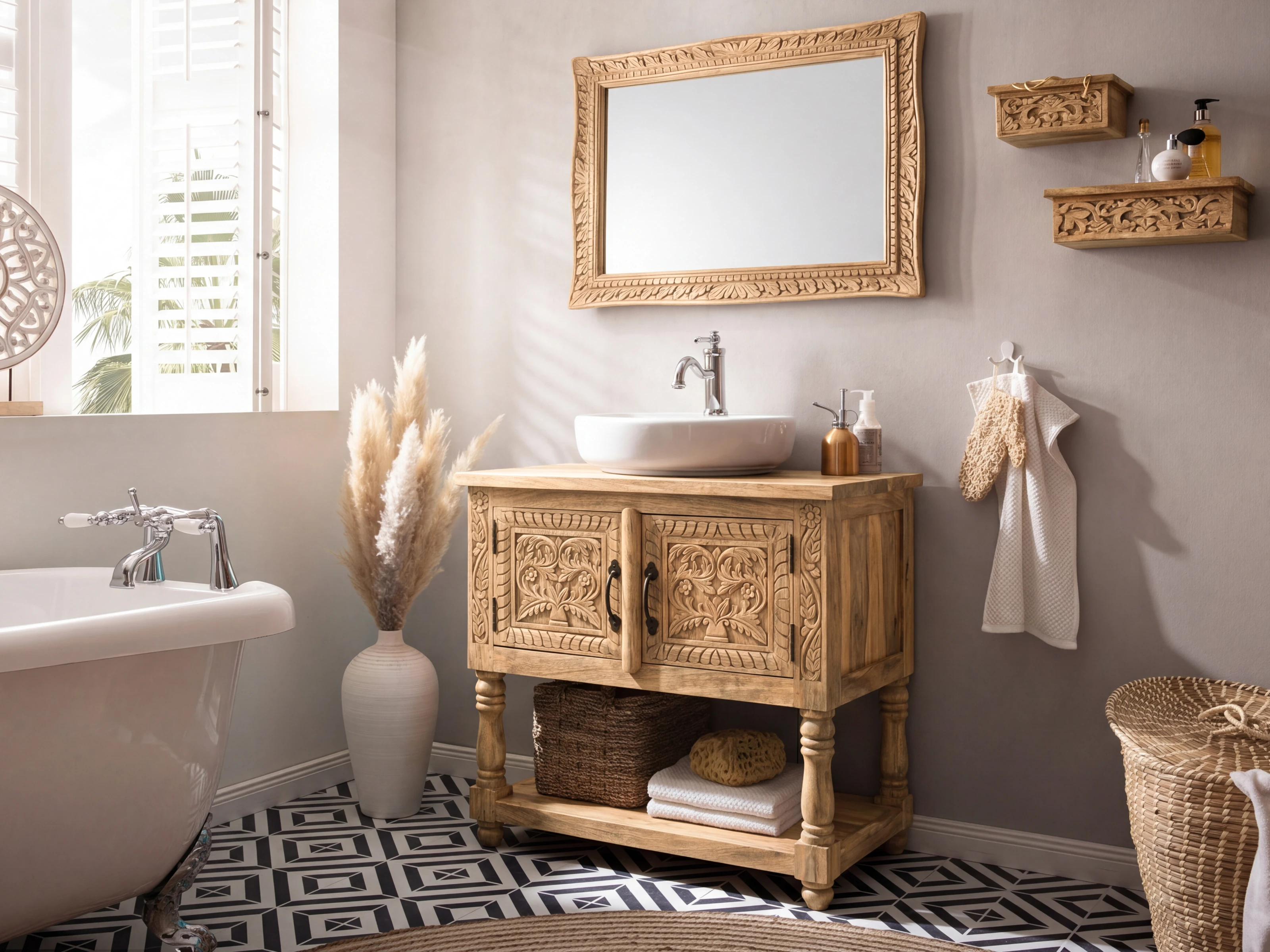 Wandboard Santa Cruz 33cm natur 