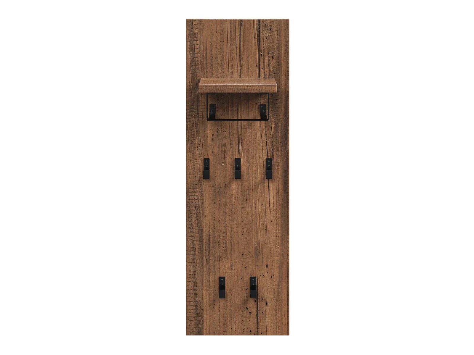 Wandgarderobe Sydney aus Holz Pinie rustikal für Flur