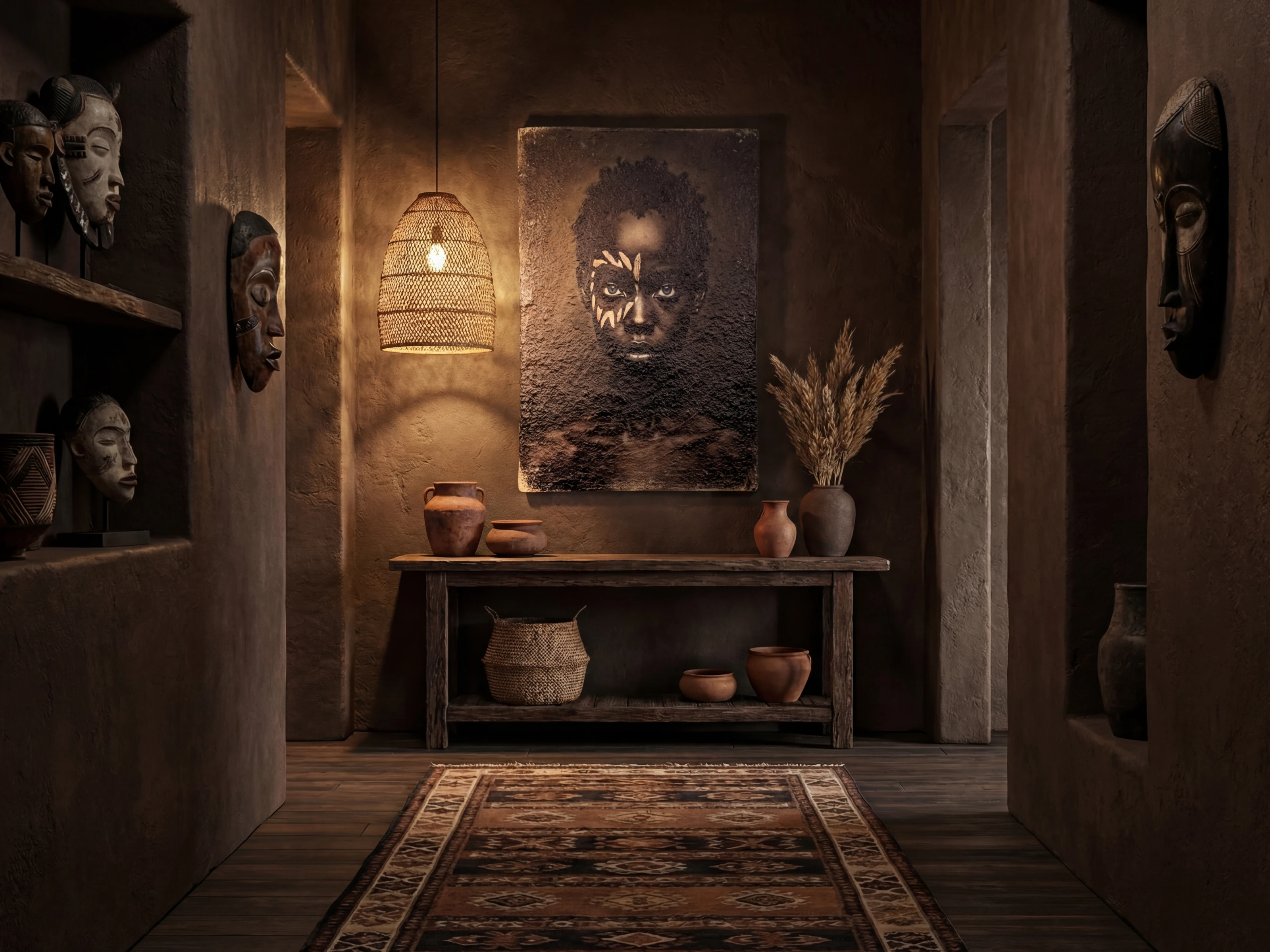 Wandbild Ethno - Silent Strength