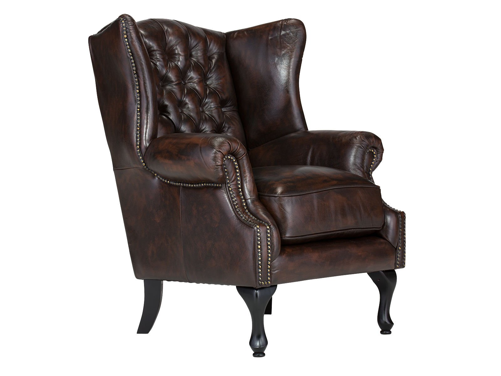 Ohrensessel Chesterfield Pittsfield Echtleder Ohrensessel Chesterfield Pittsfield Echtleder