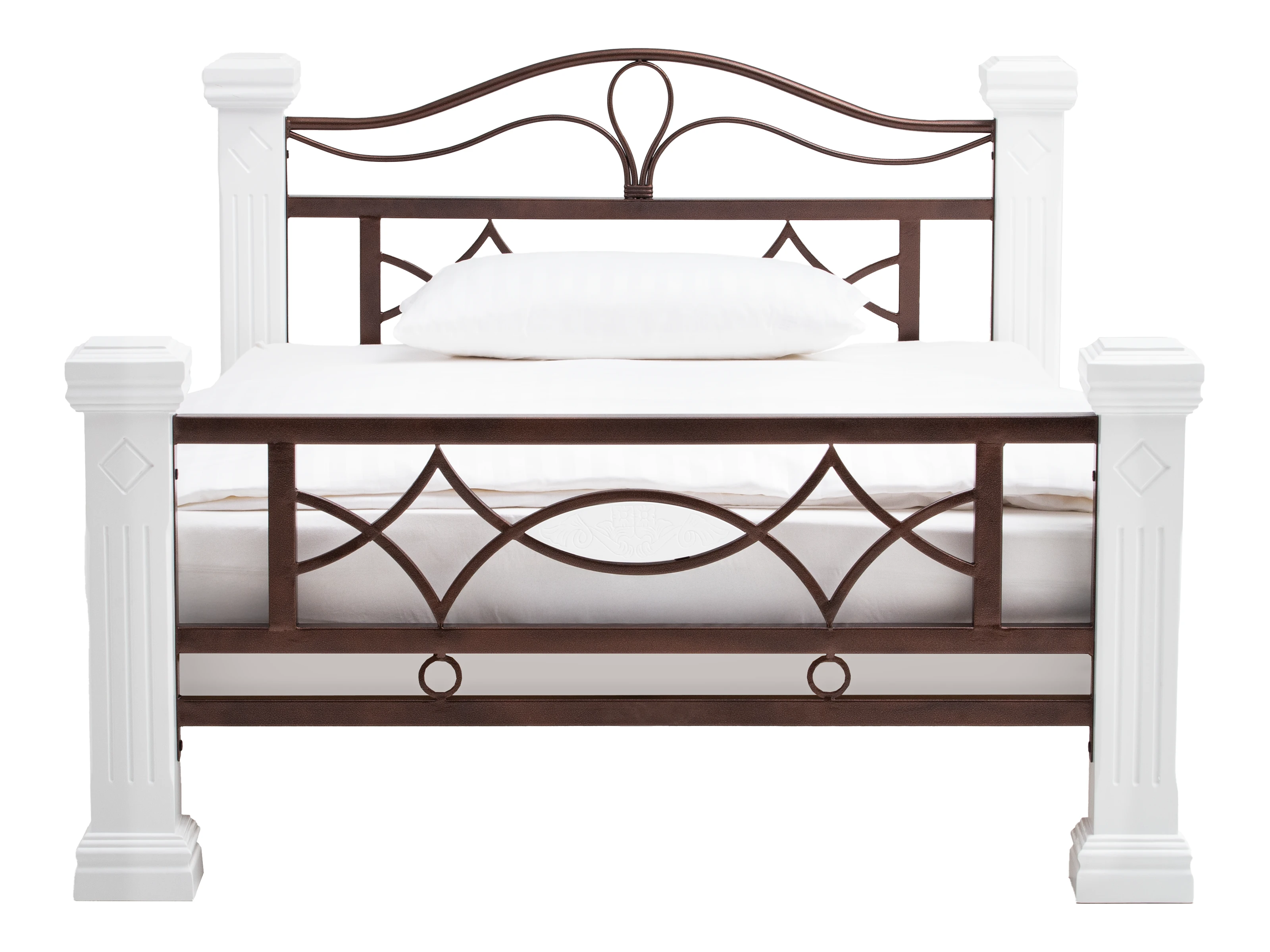 Bett Byzanz 200x200 weiß