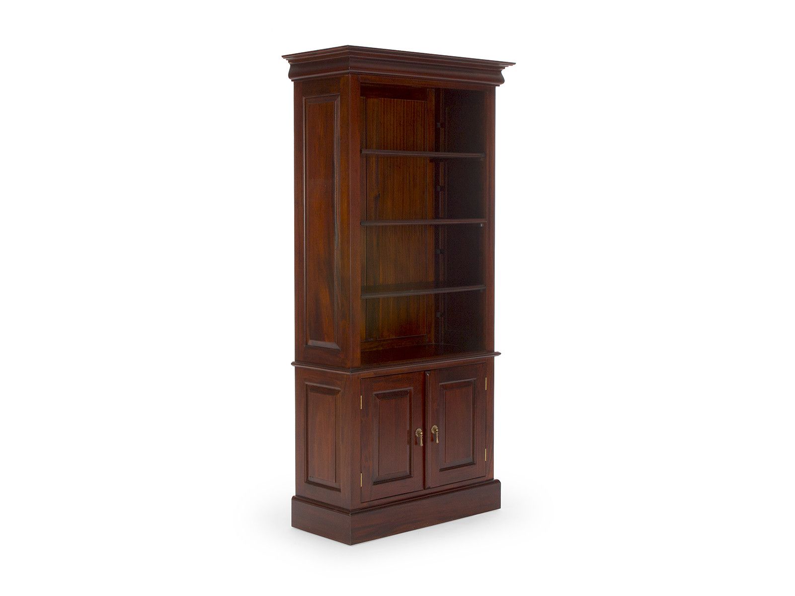 Bücherregal Cambridge III Holz - Mahagoni 90x182x40