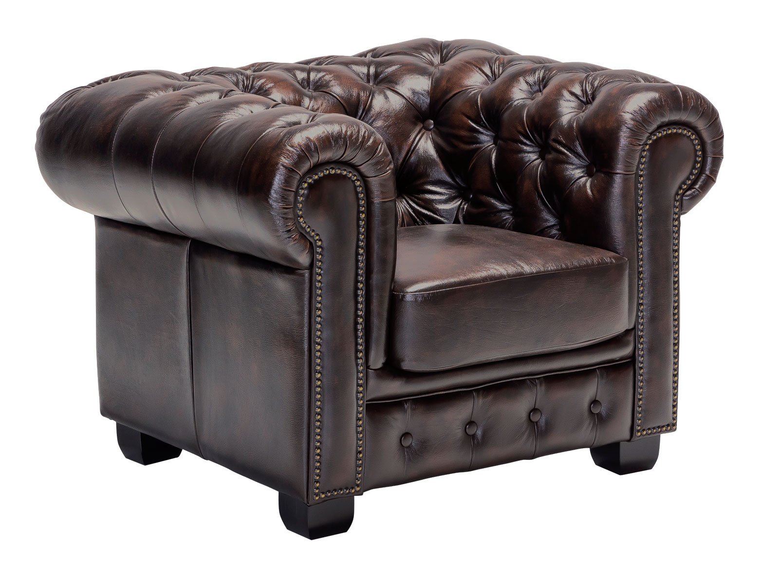 Sessel Chesterfield Echtleder Sessel Chesterfield Echtleder