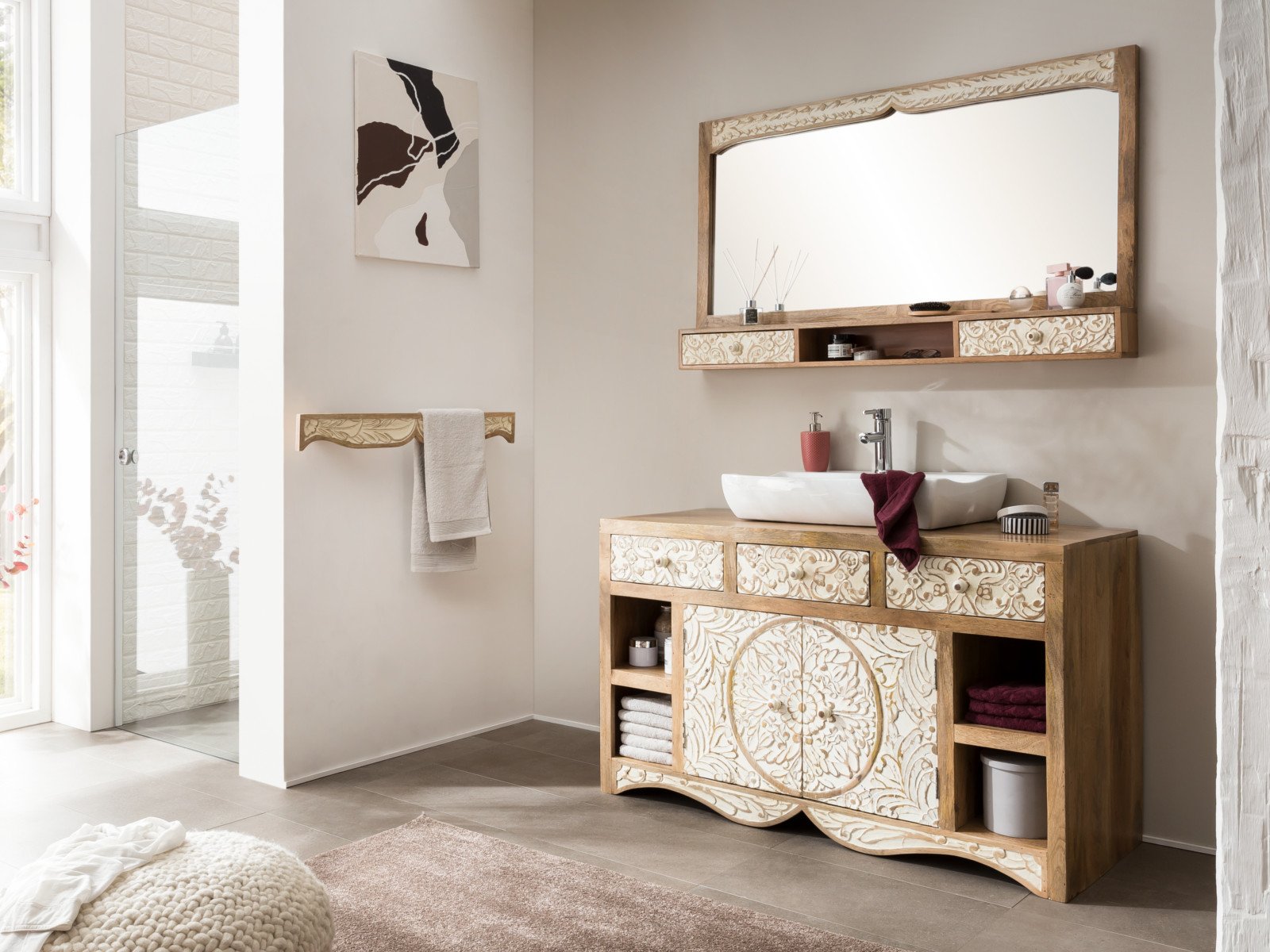 Badmöbel Set Delhi II Badmöbel Set Delhi II