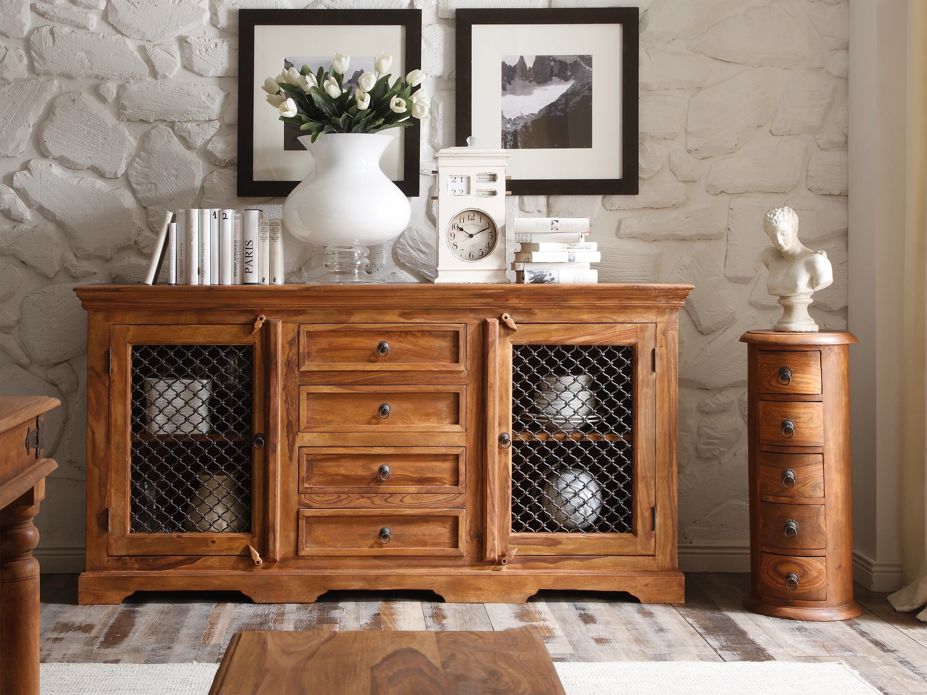 Rundschrank Merlow Akazie 