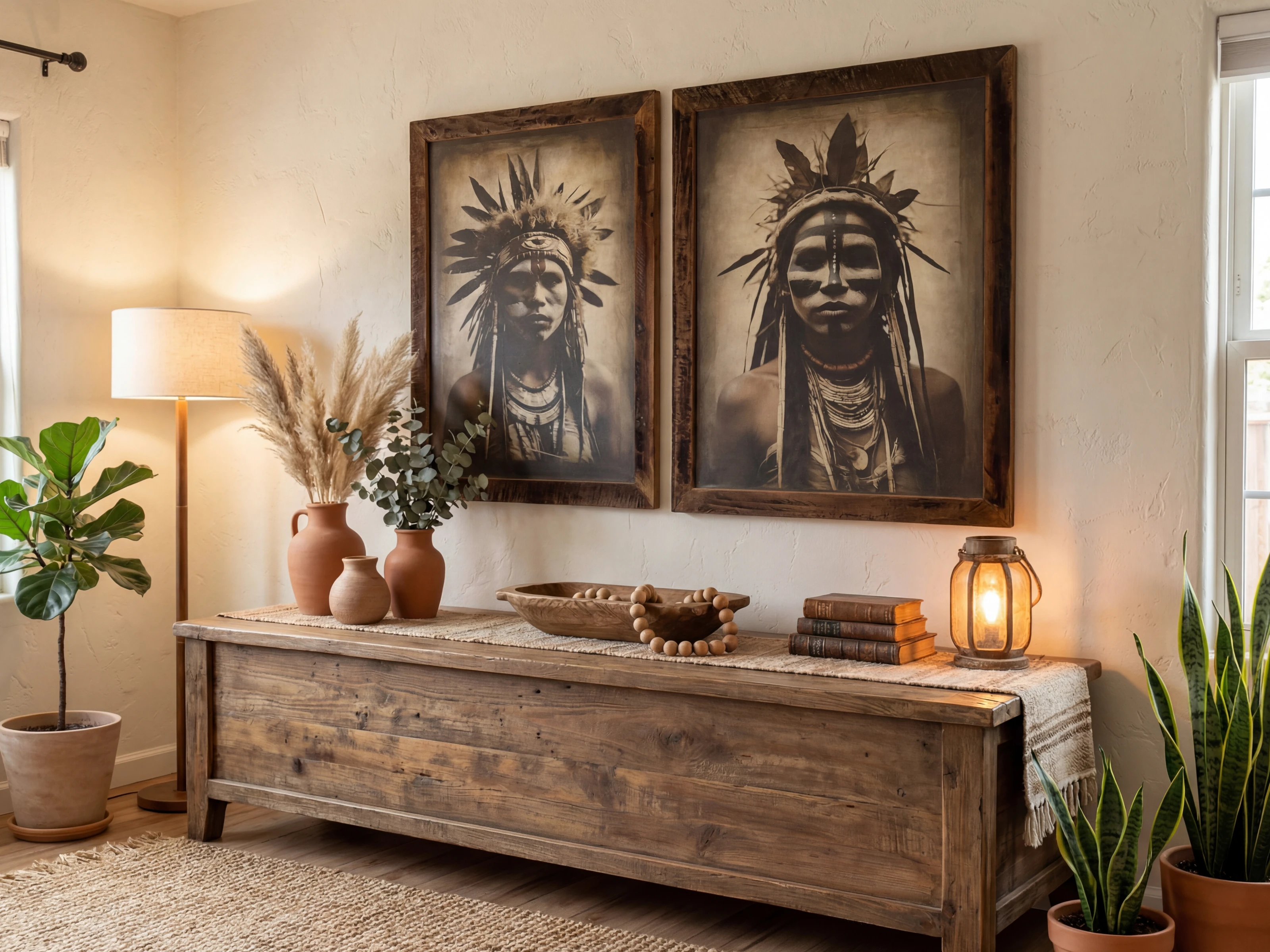 Wandbild Ethno - Ancestral Lines