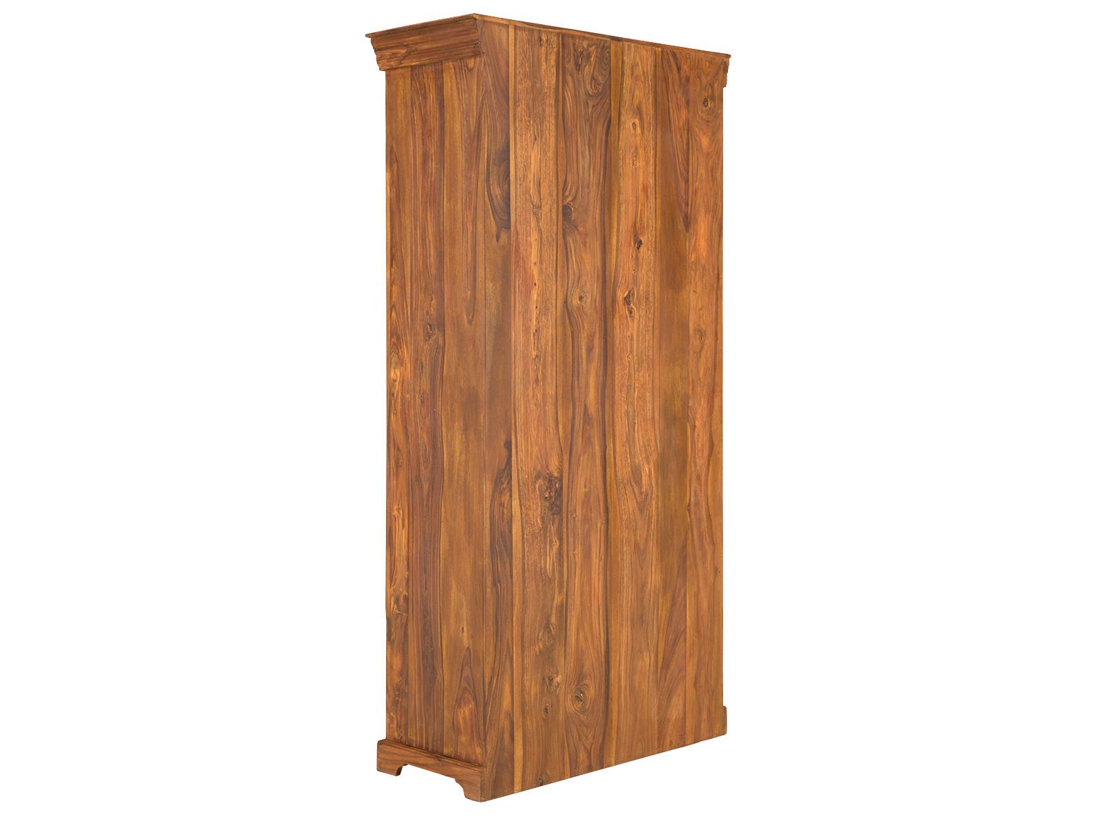 Bücherschrank Merlin mit Metalltüren Holz - Palisander 102x202x45