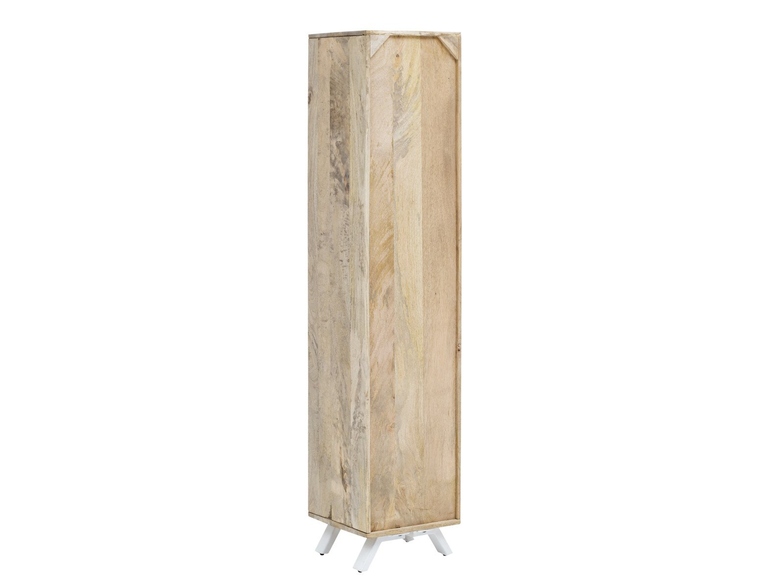 Bad Hochschrank Alcudia Holz - Mango 35x165x35 Rückansicht