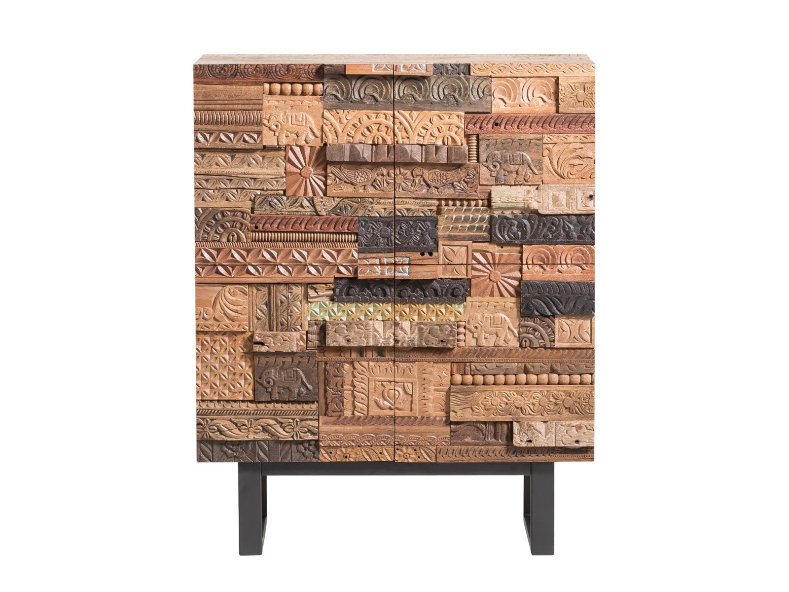 Highboard Greenland Holz - Mango 100x128x45