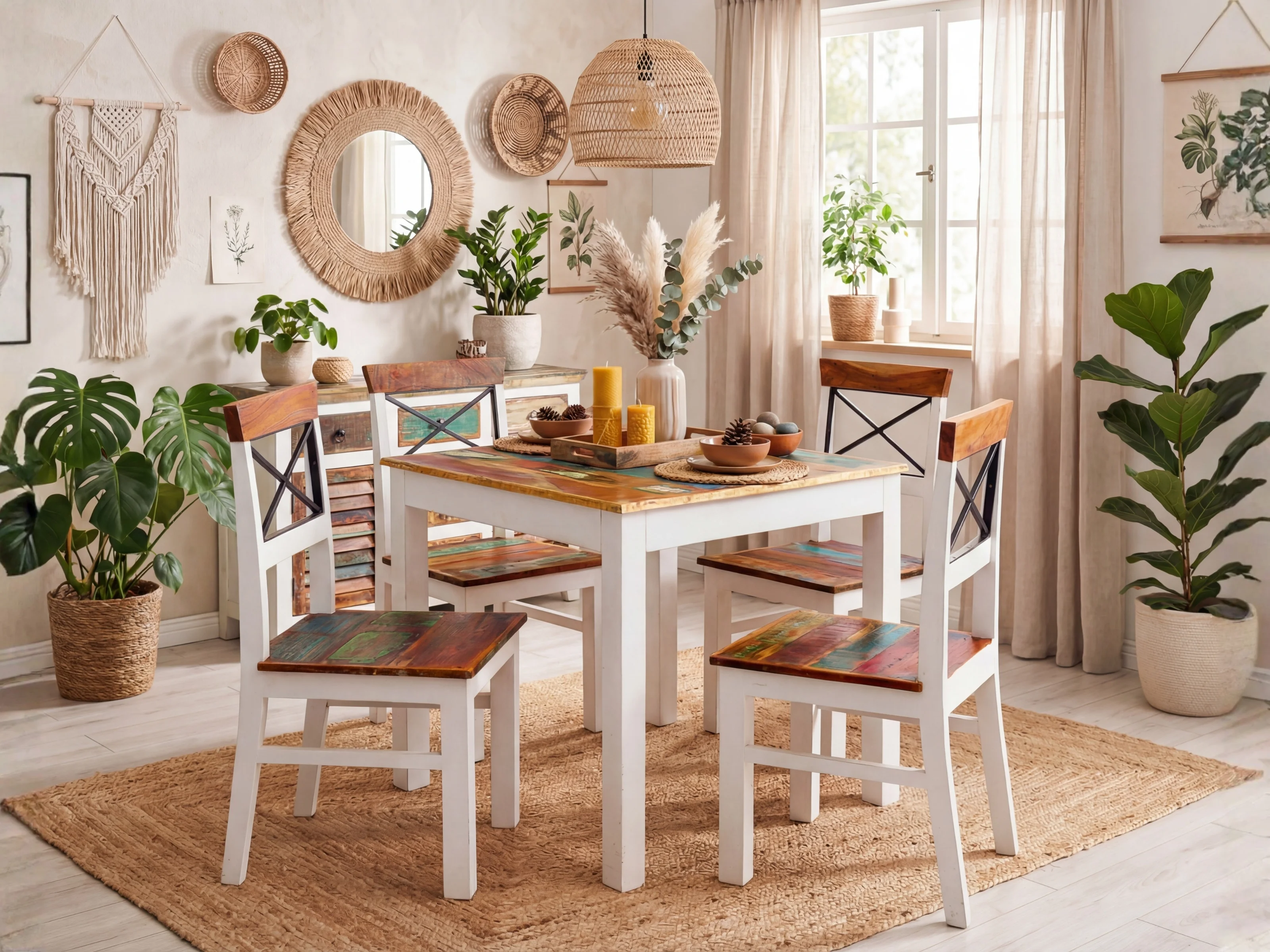 2er Set Holzstuhl Perth