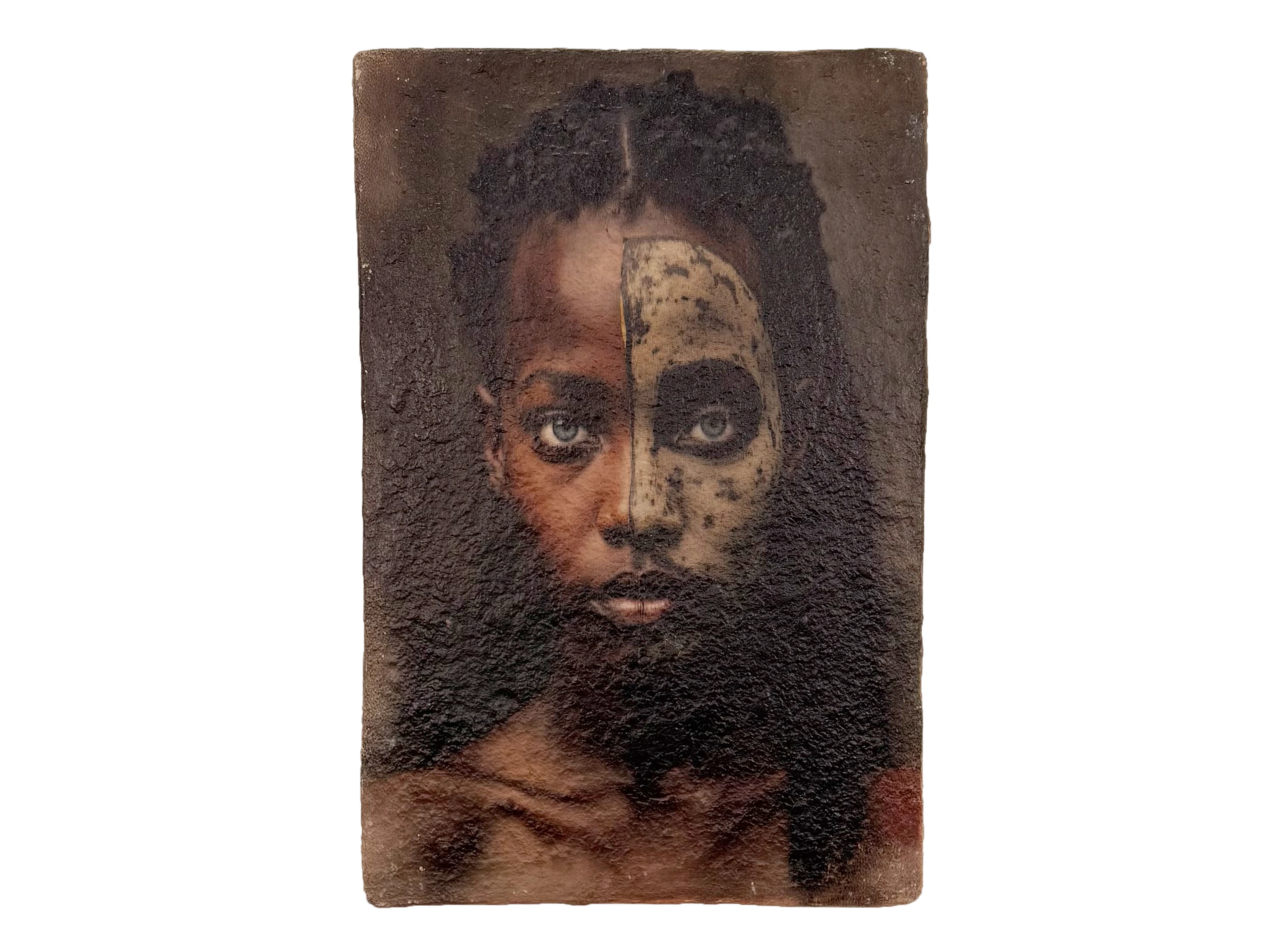 Wandbild Papiermache 60x90 - Duality