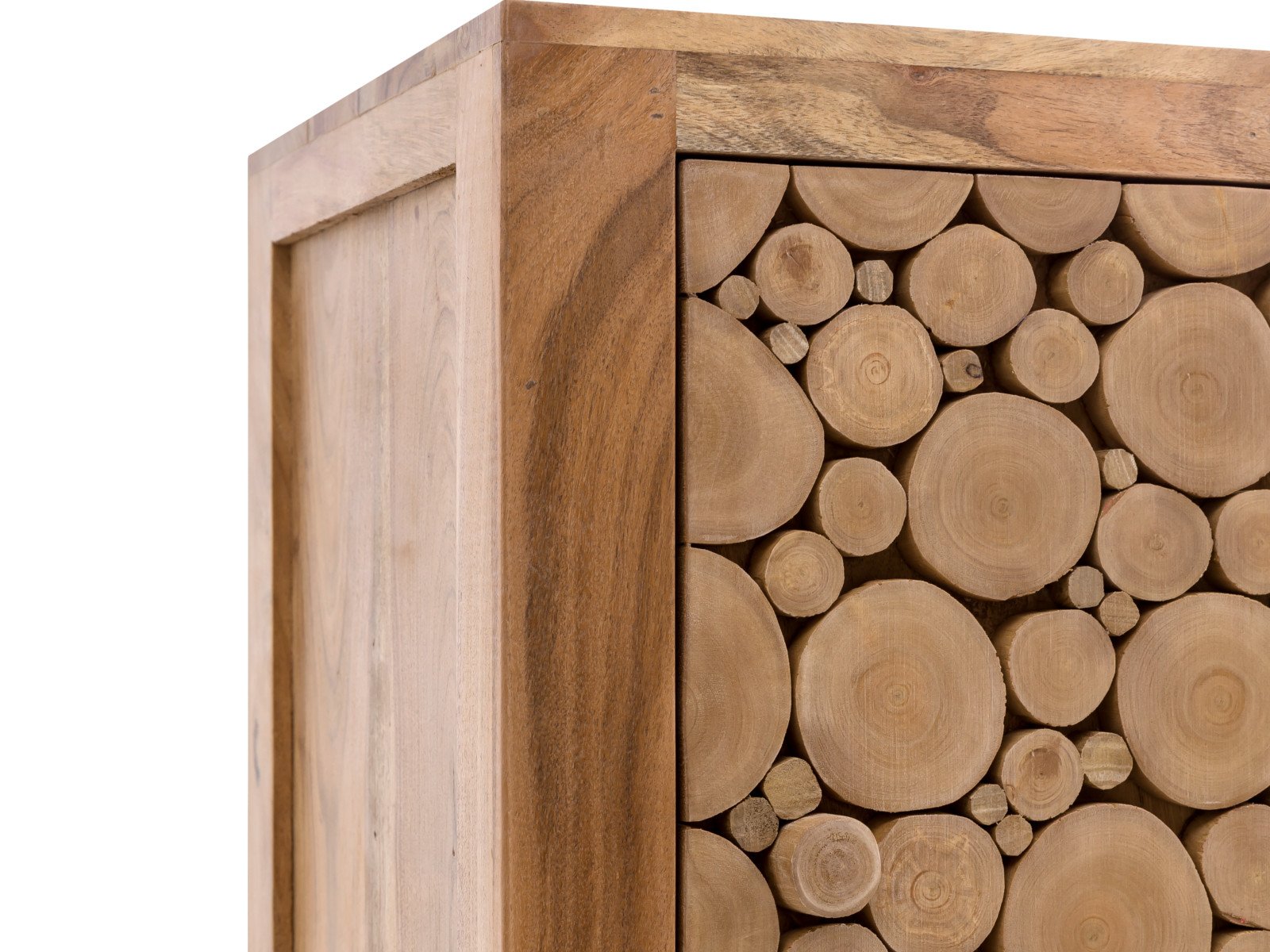 Bad Hochschrank Katha Holz - Akazie 42x180x43 Detailbild