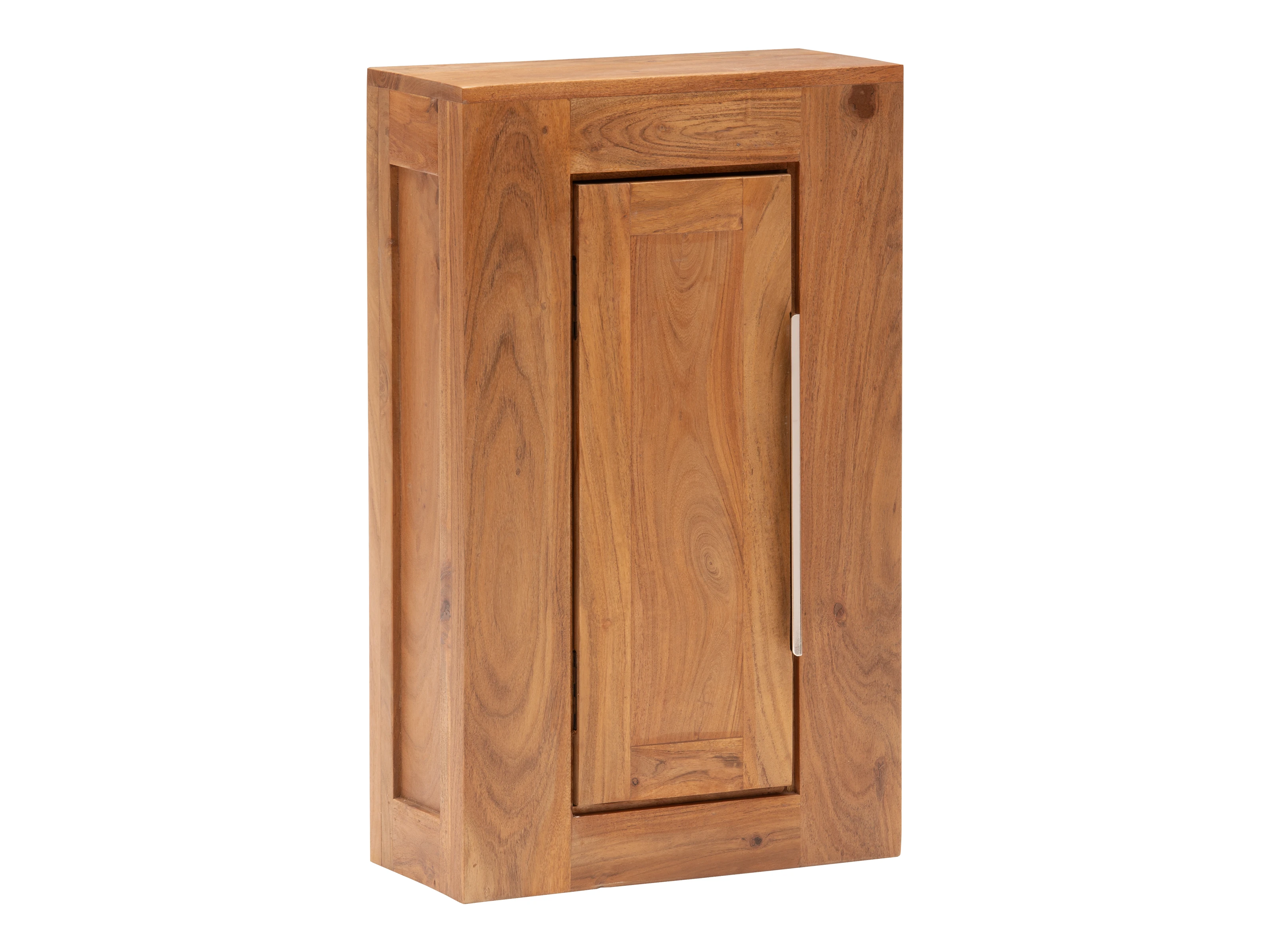 Hängeschrank Osbon Akazie - Metallgriffe Silber