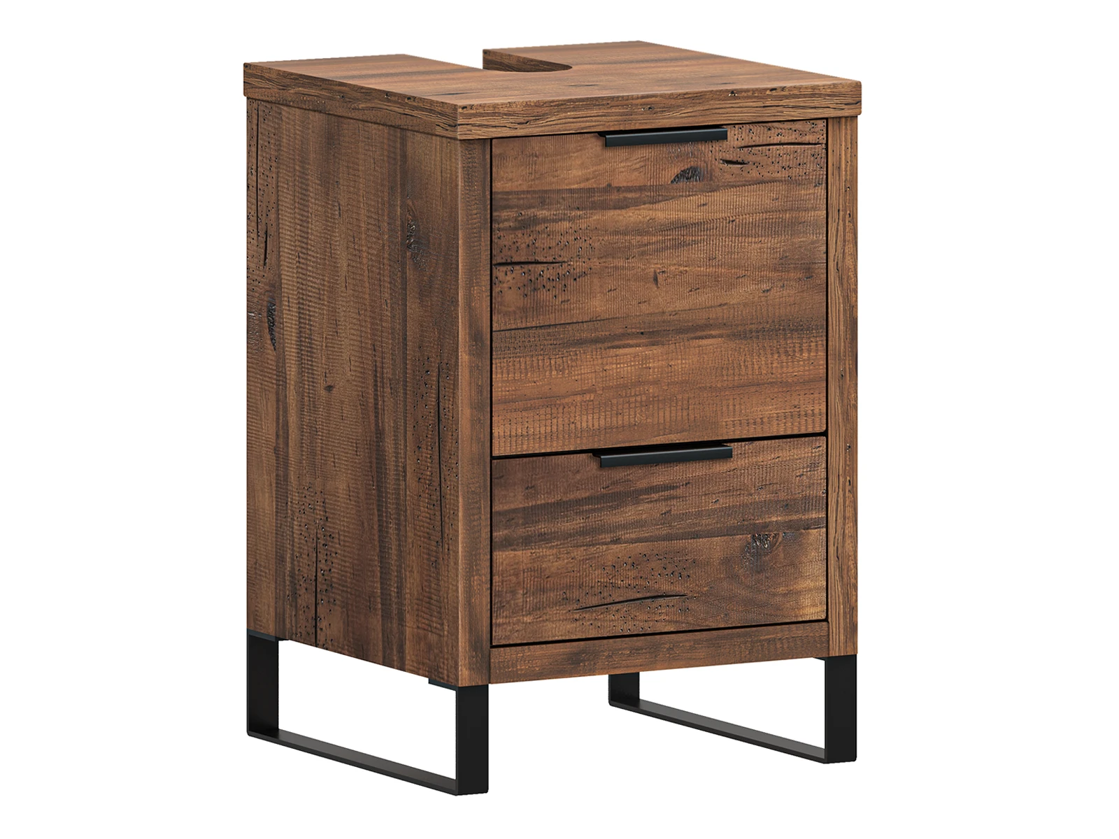 Badmöbel Set Sydney Pinie 2teilig Waschbeckenunterschrank Sydney Pinie schmal