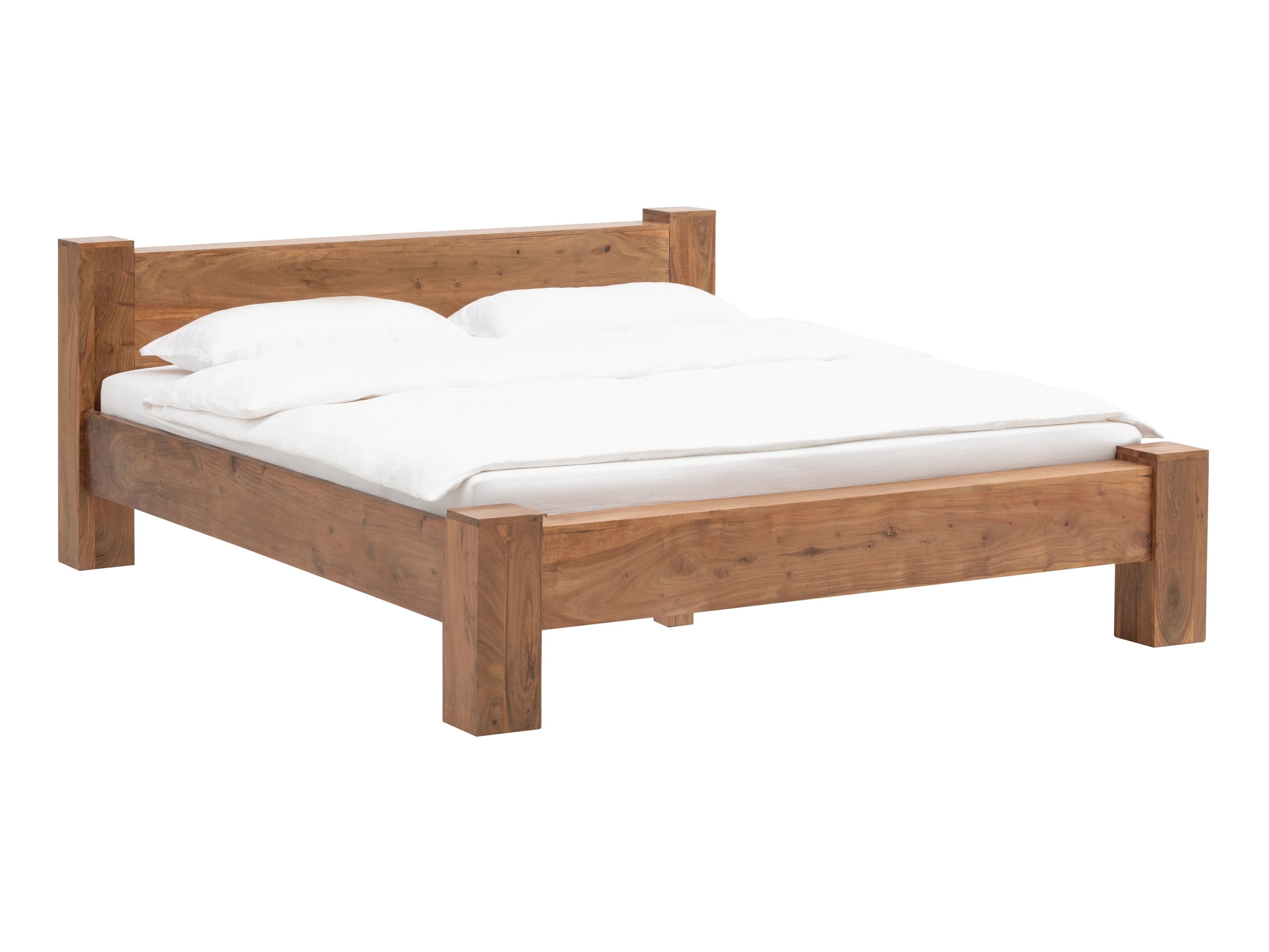 Holzbett Osbon Akazie