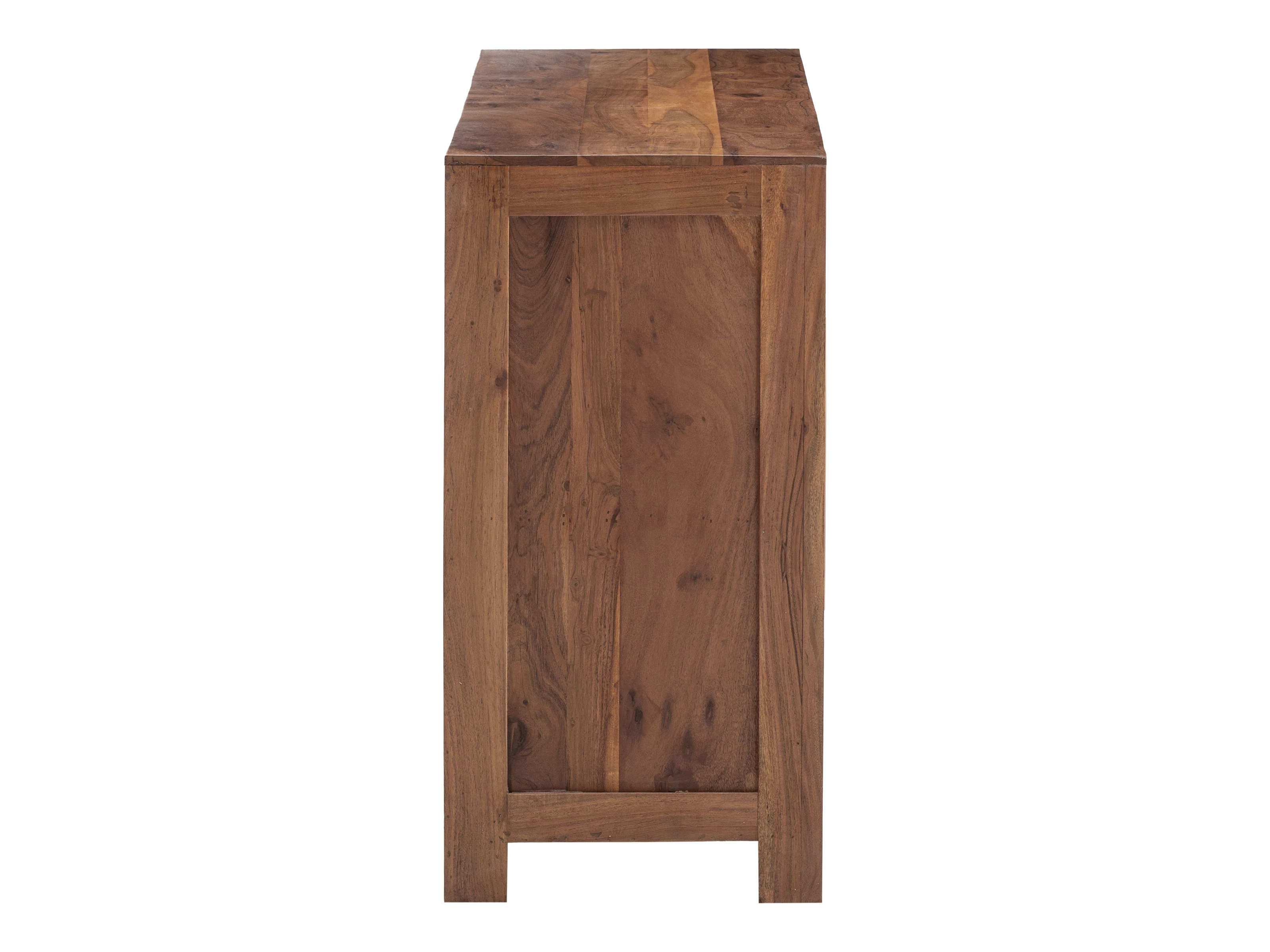 Sideboard Osbon Akazie - Metallgriffe Silber