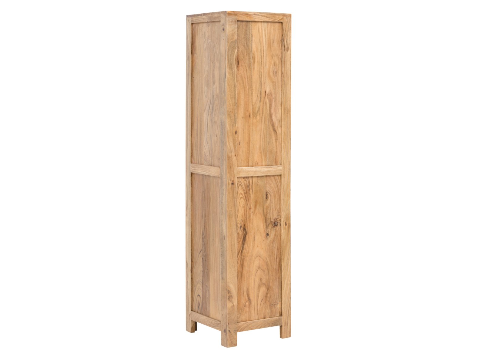 Bad Hochschrank Matay Holz - Akazie 42x180x43 Rückansicht