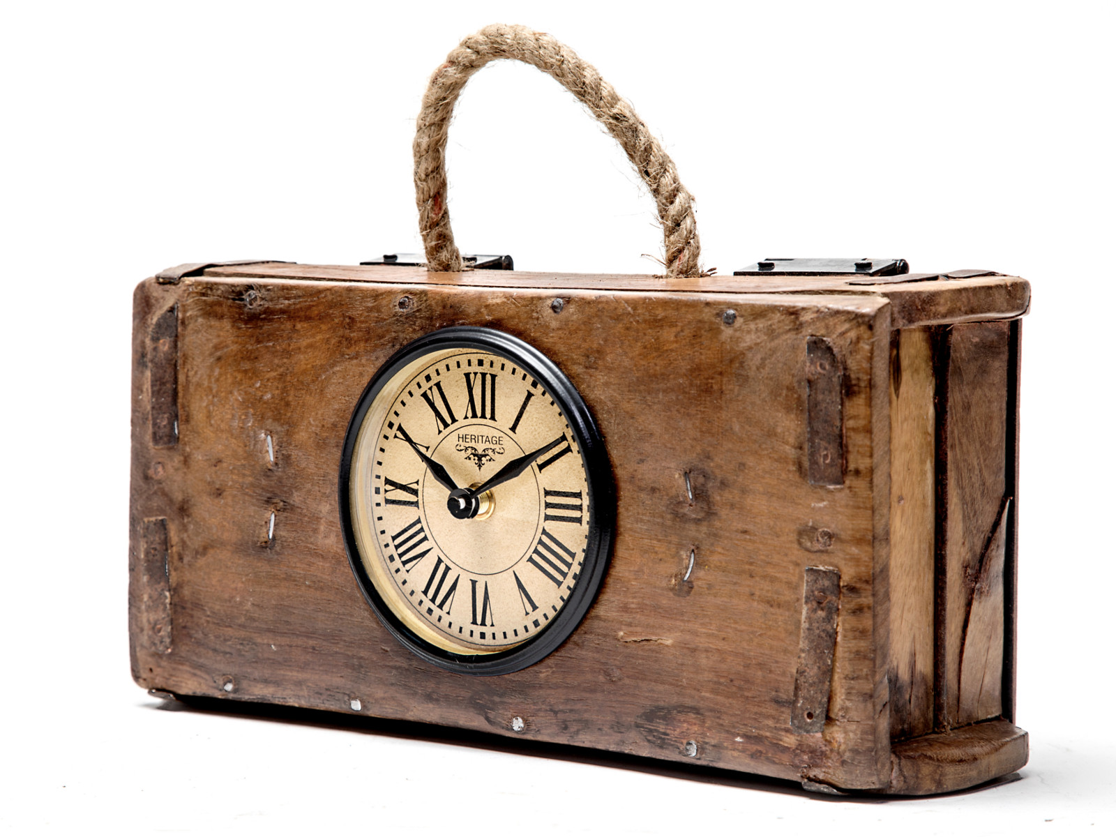 Uhr in Ziegelform