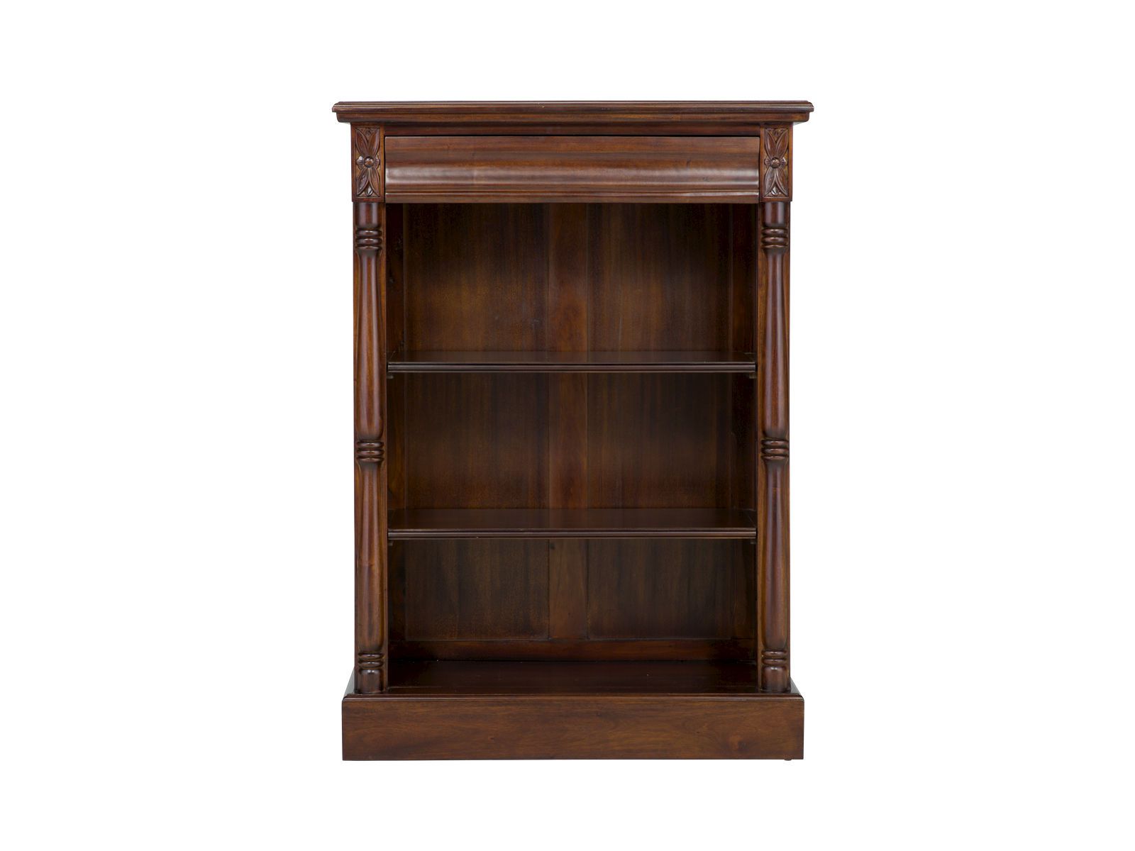 Bücherregal Cambridge II 120 cm Holz - Mahagoni 85x120x36